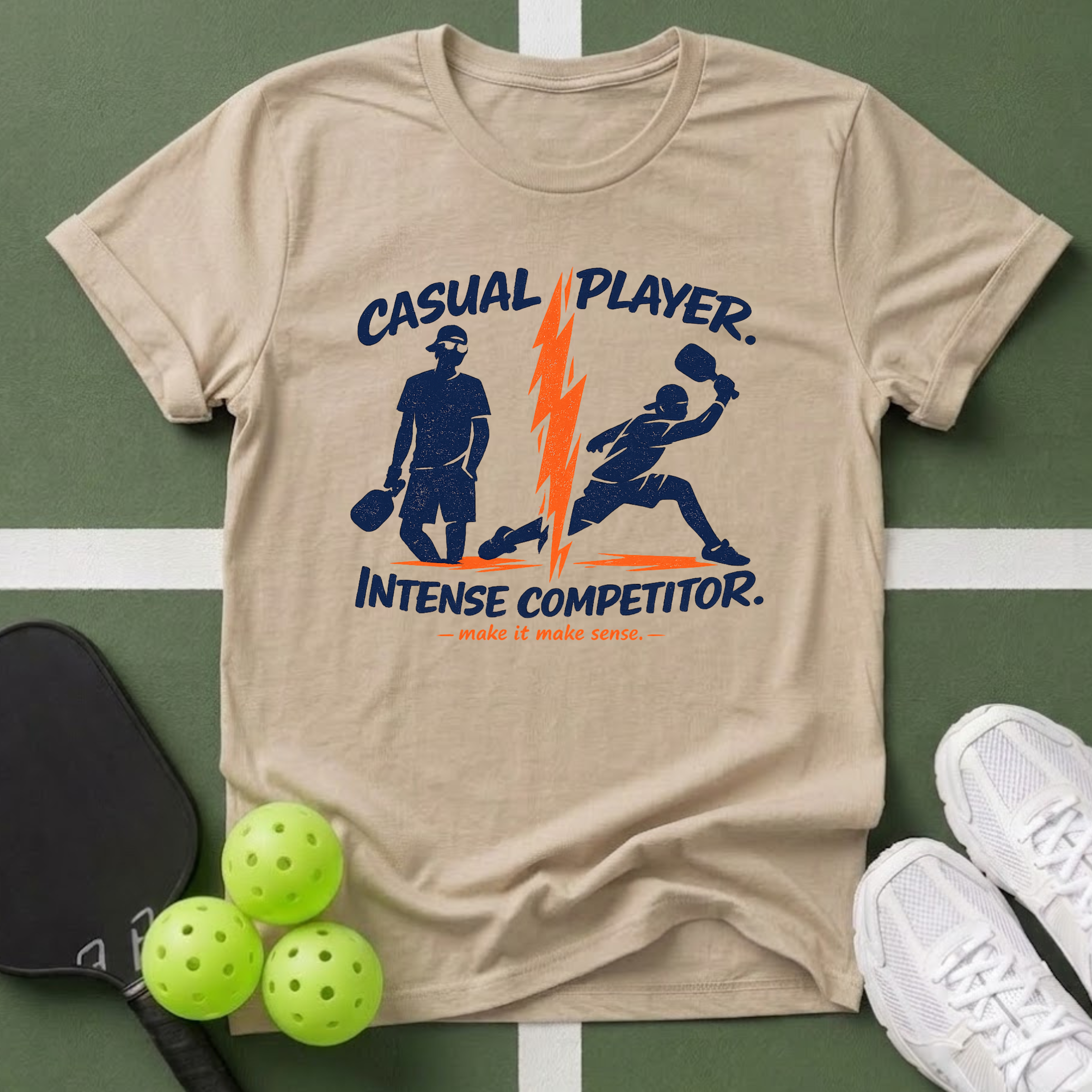 Casual Player, Intense Competitor T-Shirt