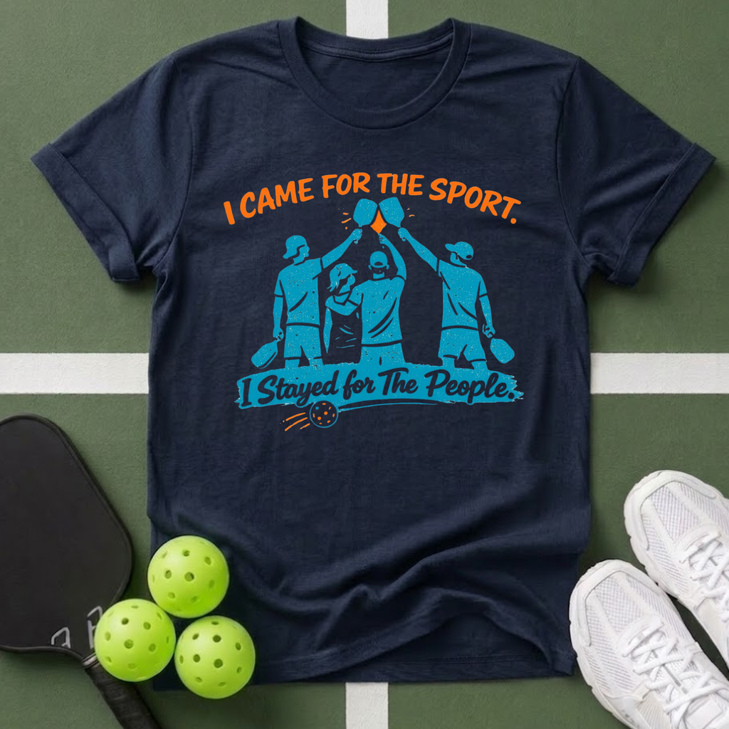 I Came for the Sport, Stayed for the People T-Shirt