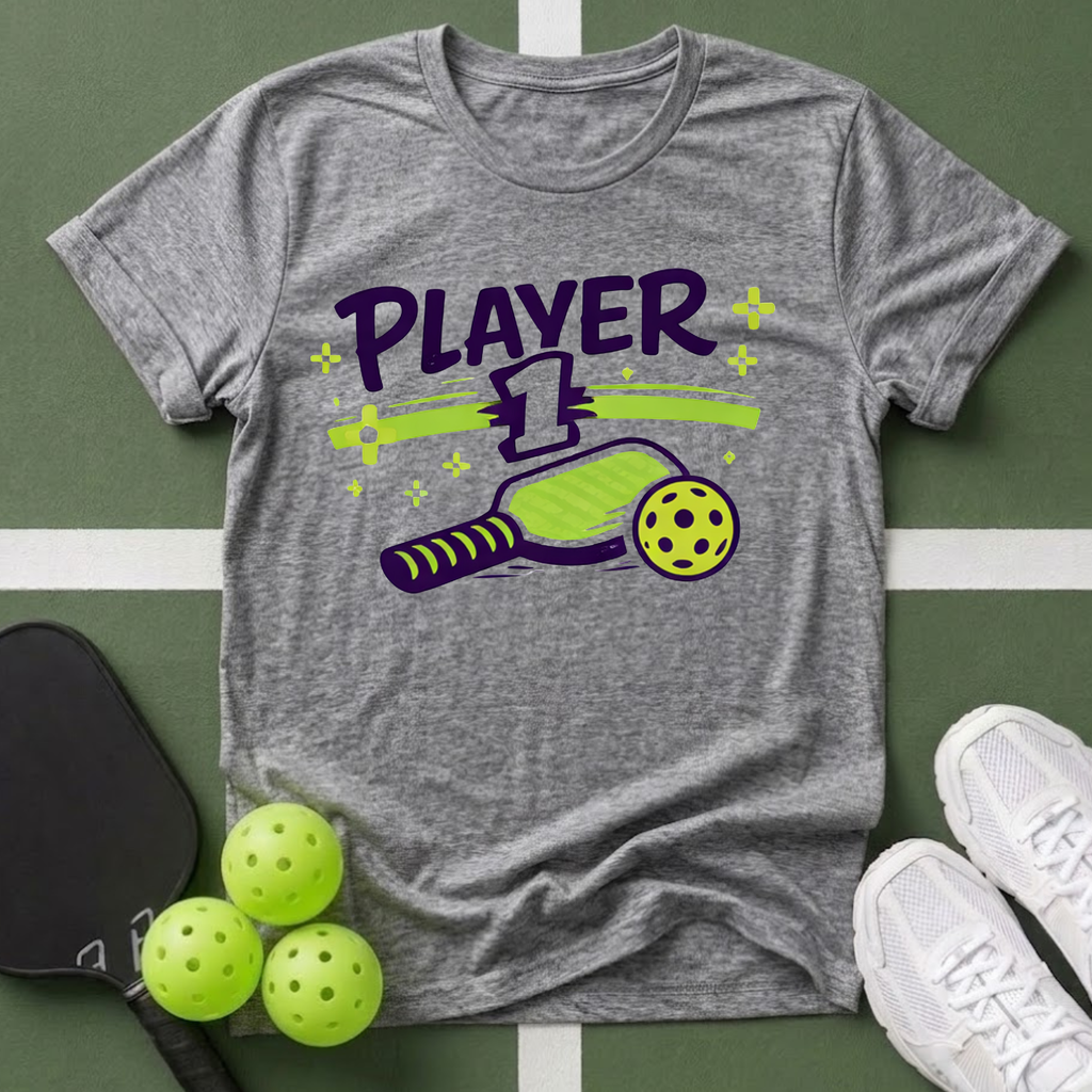 Player 1 Pickleball T-Shirt