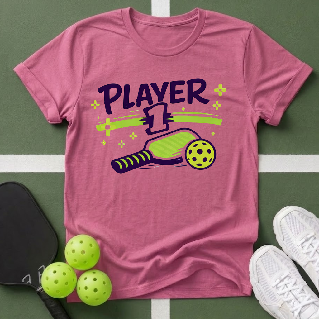 Player 1 Pickleball T-Shirt