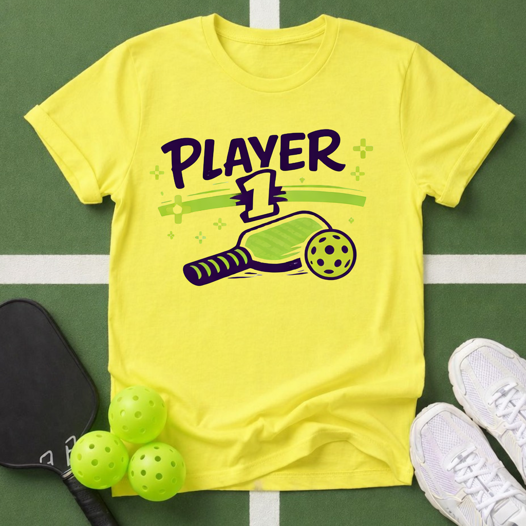 Player 1 Pickleball T-Shirt