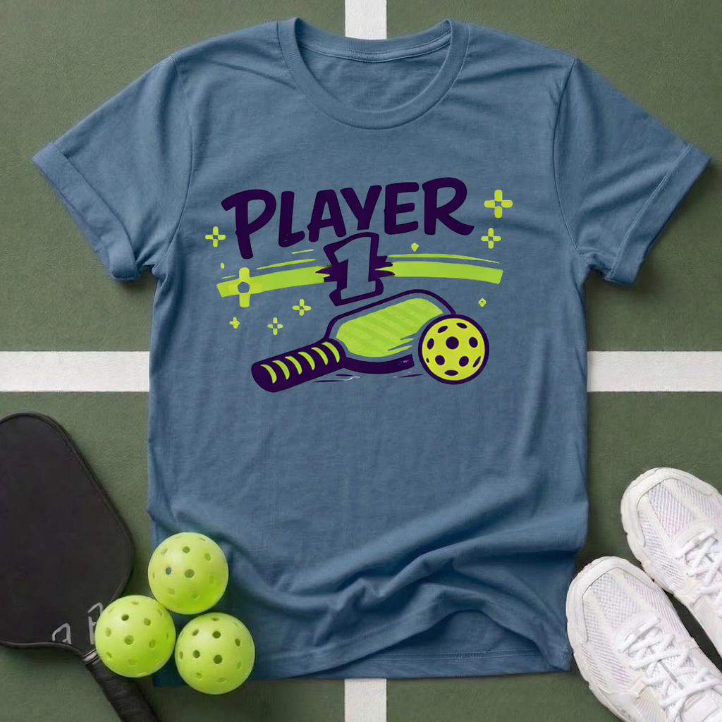 Player 1 Pickleball T-Shirt