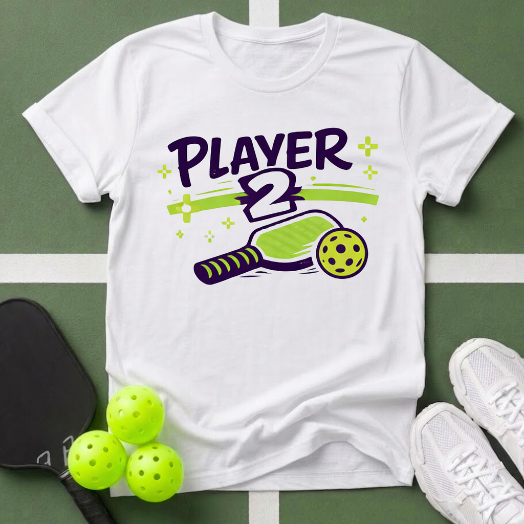 Player 2 Pickleball T-Shirt