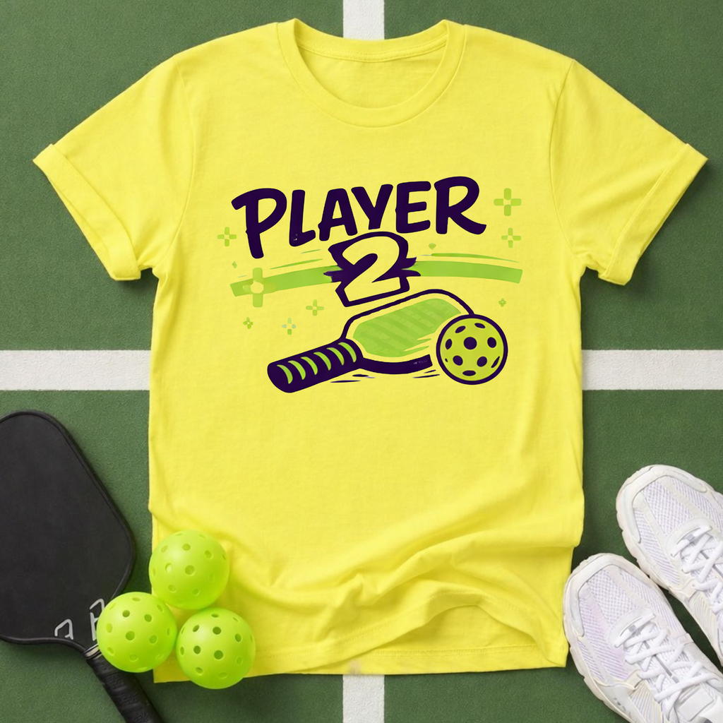 Player 2 Pickleball T-Shirt