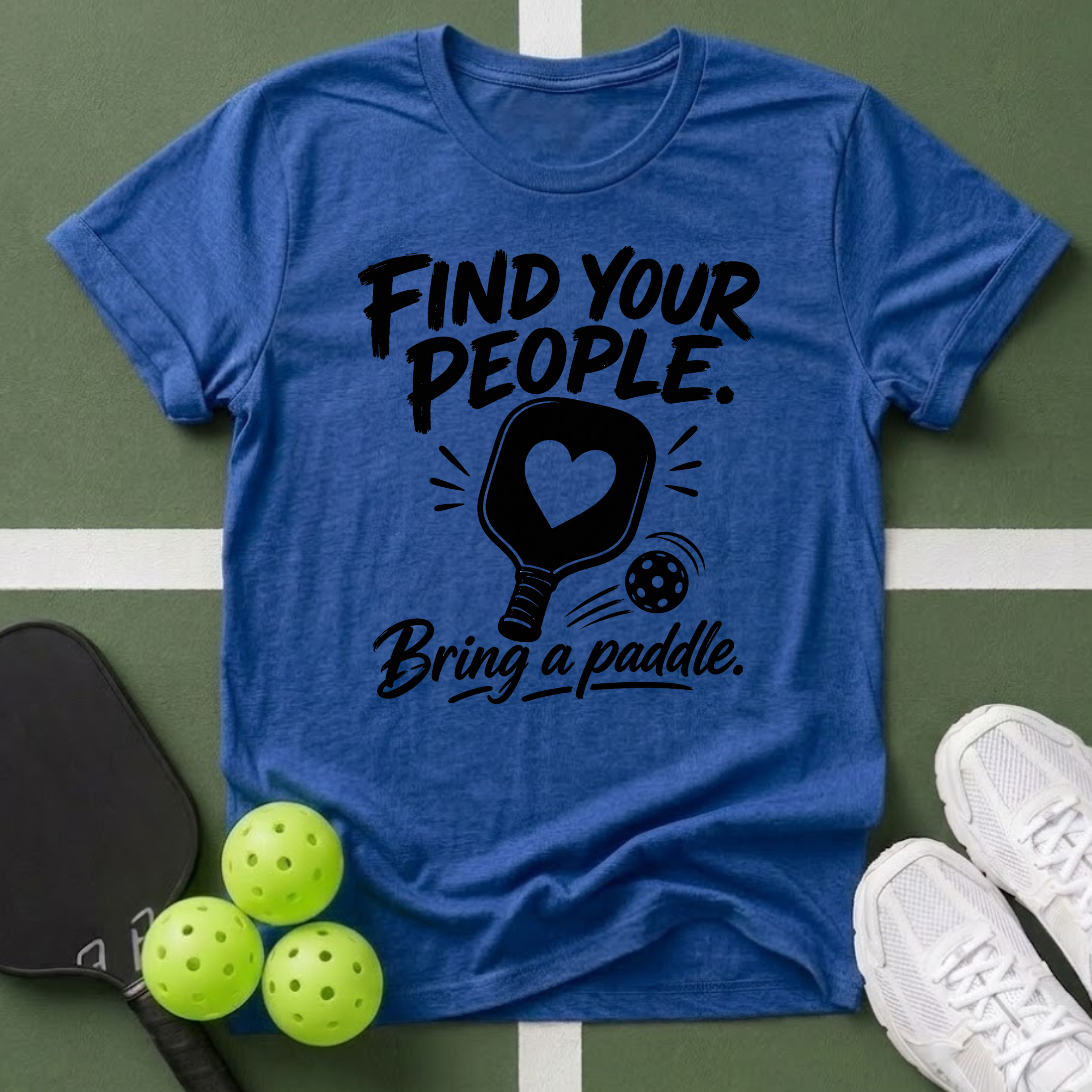 Find Your People. Bring a Paddle T-Shirt