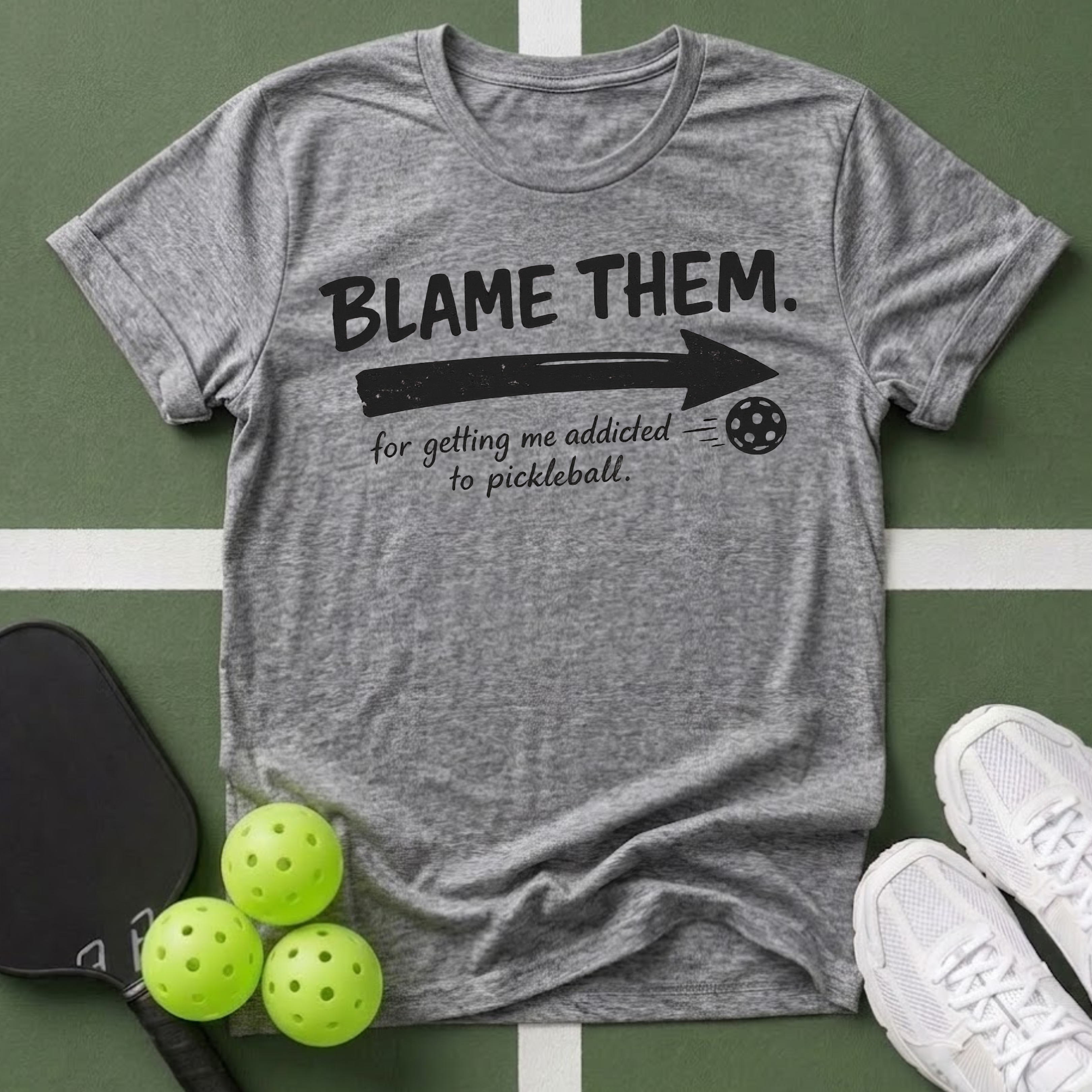 Blame Them Pickleball T-Shirt