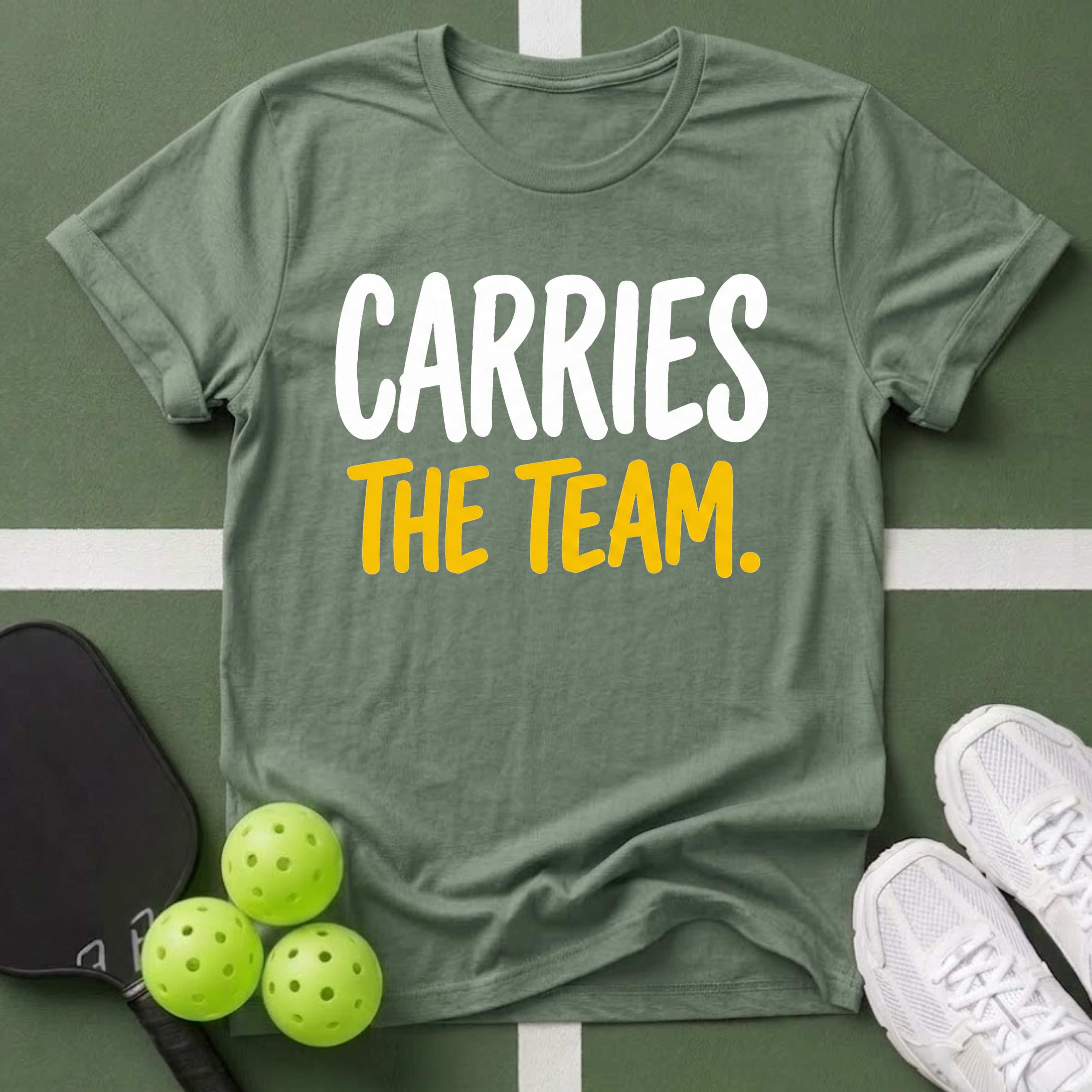 Carries the Team T-Shirt