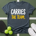 Carries the Team T-Shirt