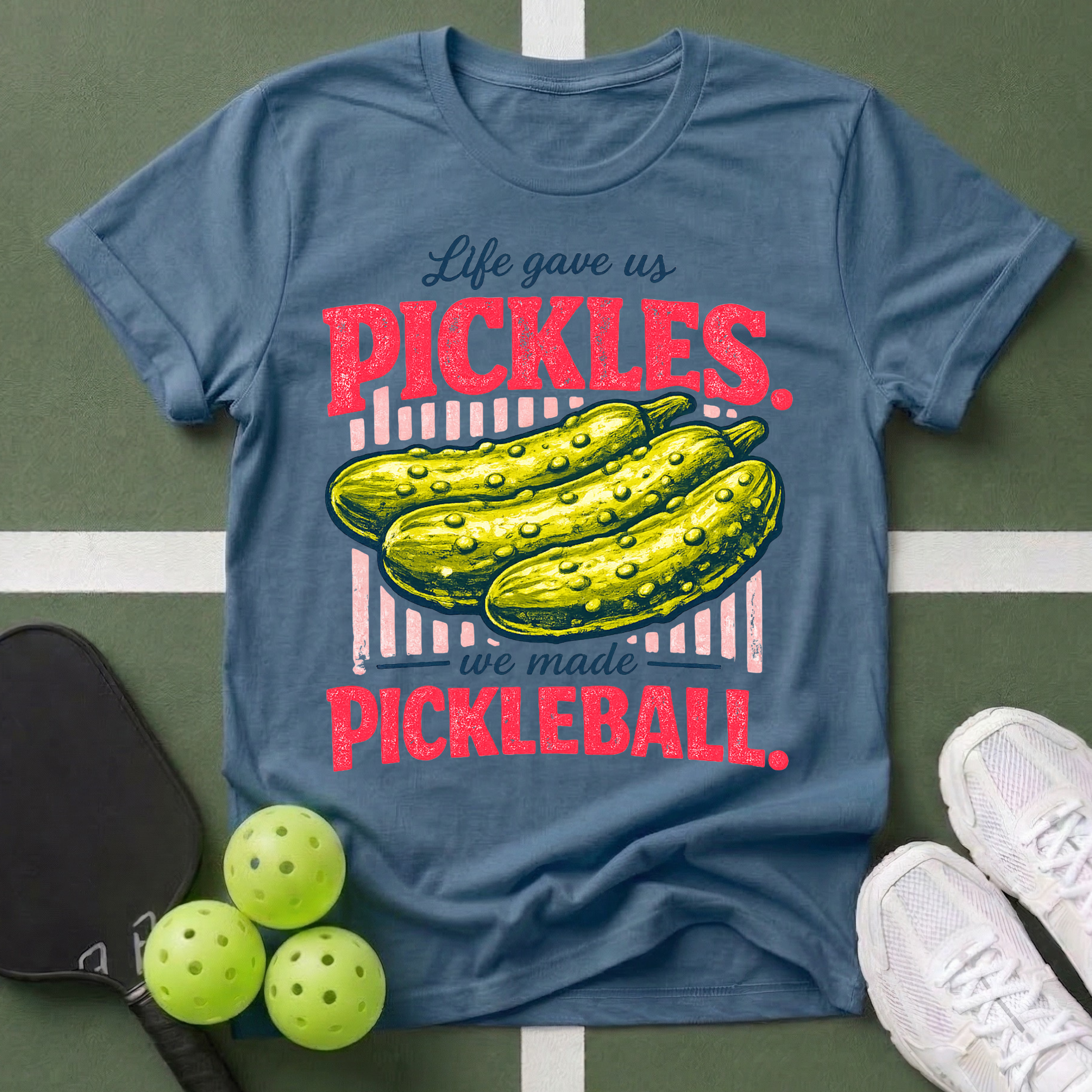 Life Gave Us Pickles, We Made Pickleball T-Shirt