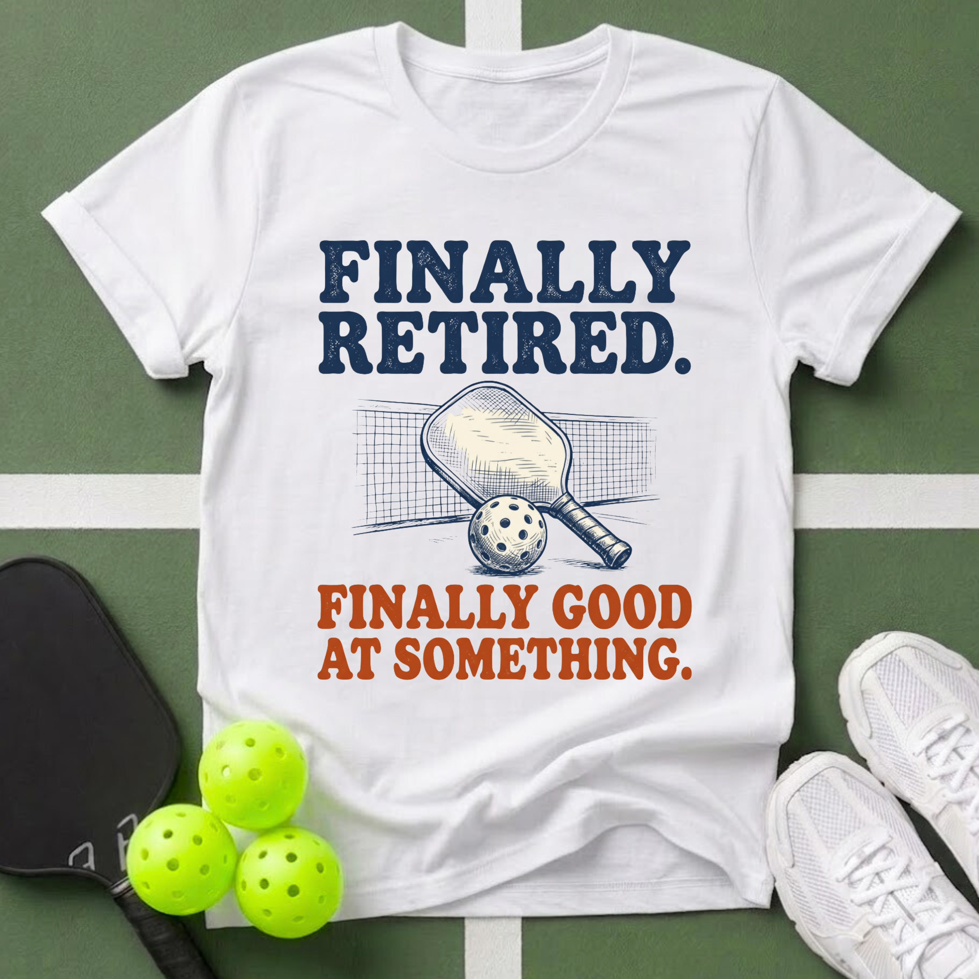 Finally Retired. Finally Good at Something.