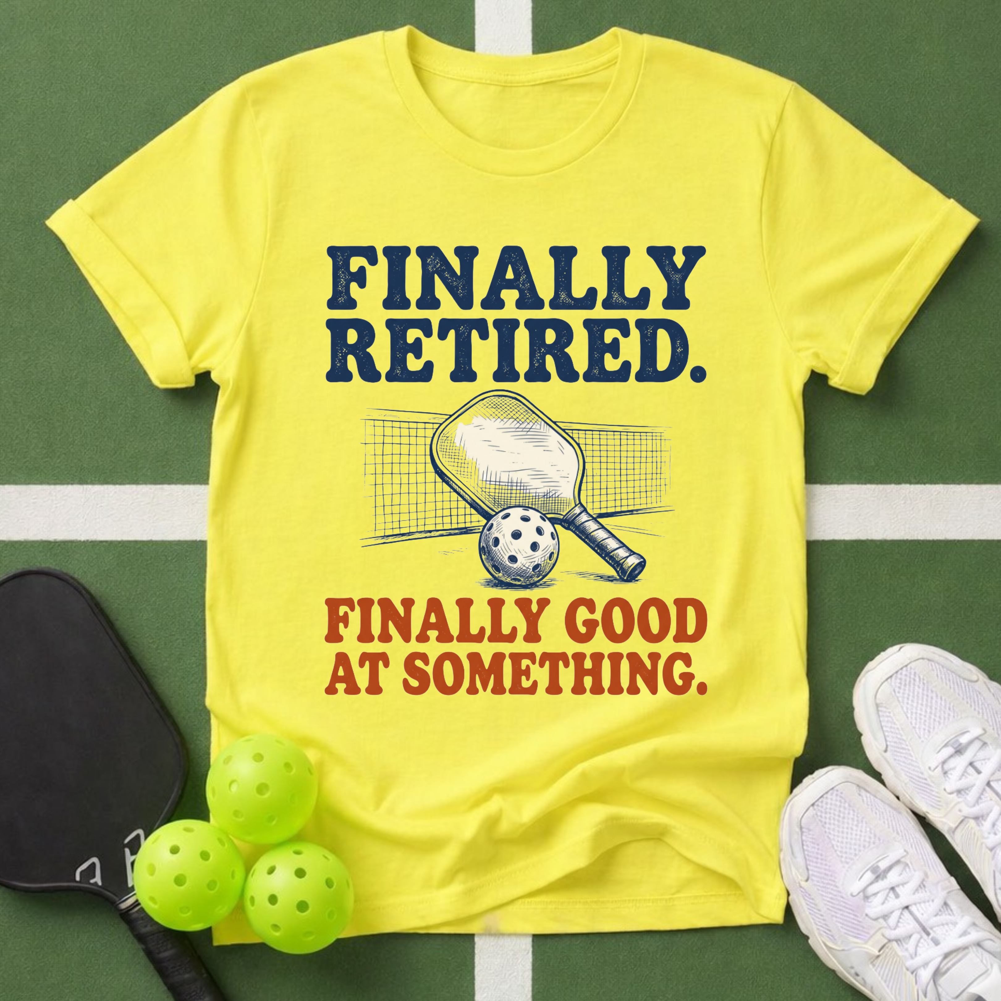 Finally Retired. Finally Good at Something.