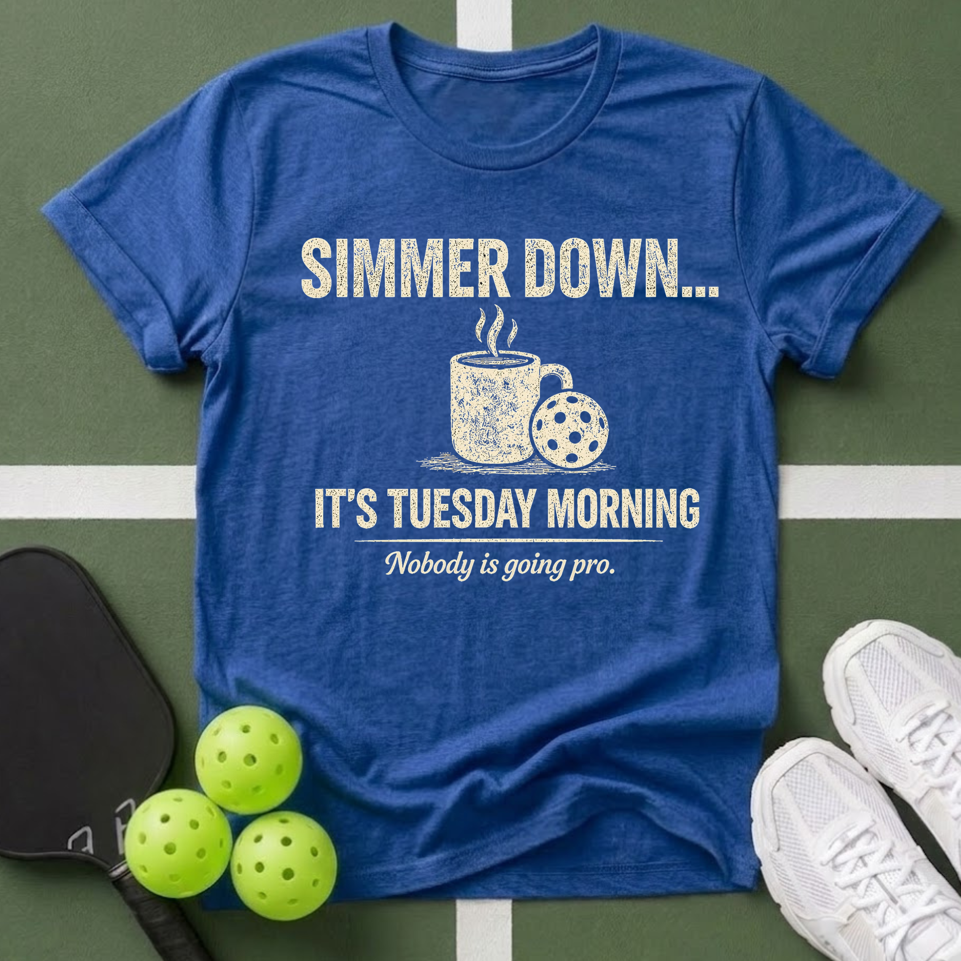A Simmer Down It’s Tuesday Morning T-Shirt