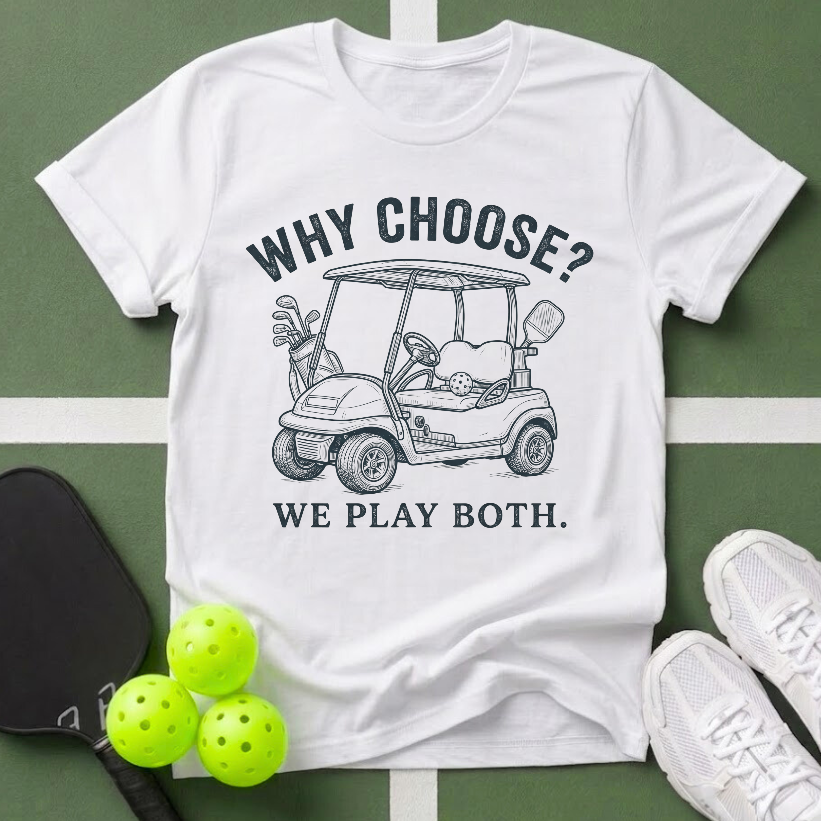 Why Choose? We Play Both T-Shirt