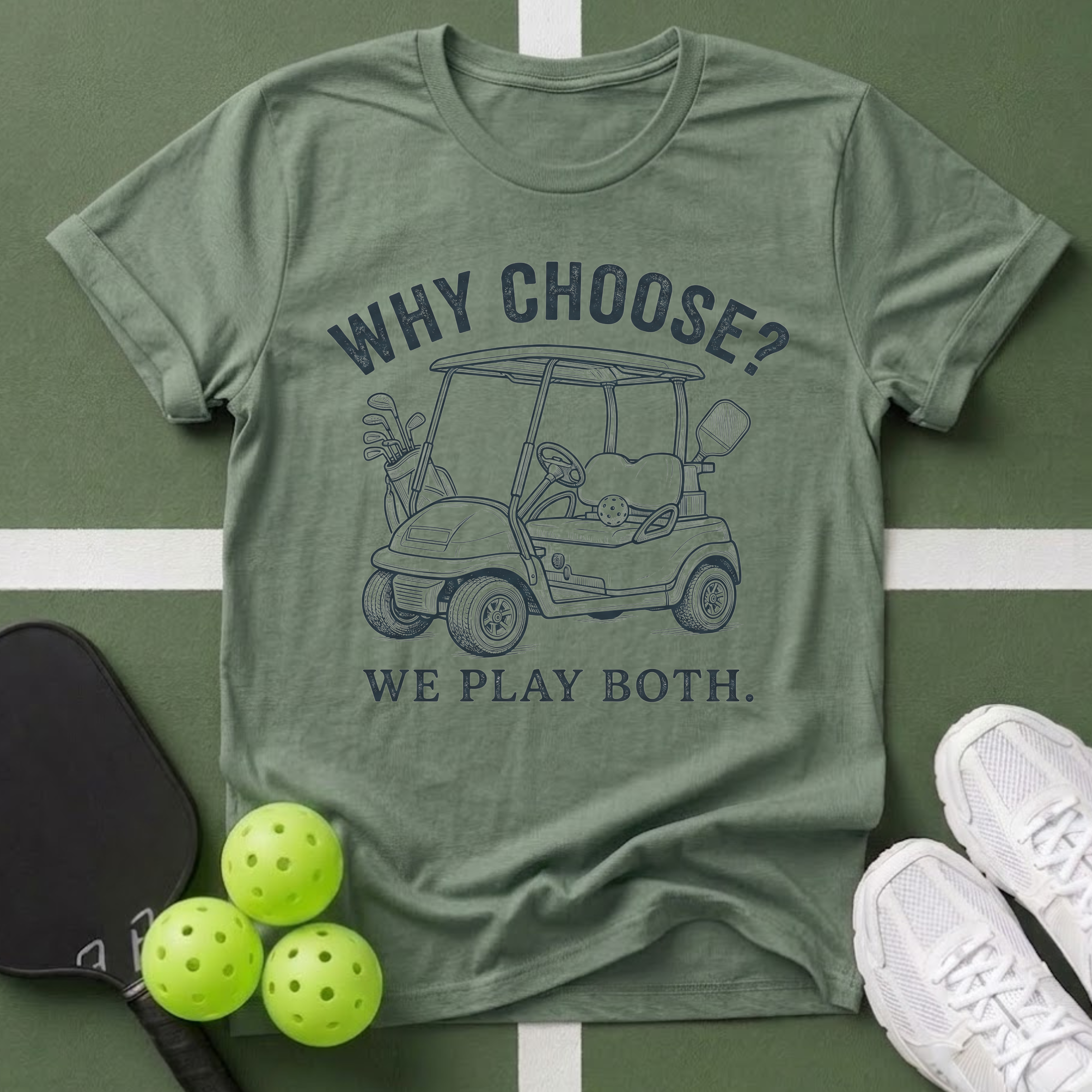 Why Choose? We Play Both T-Shirt