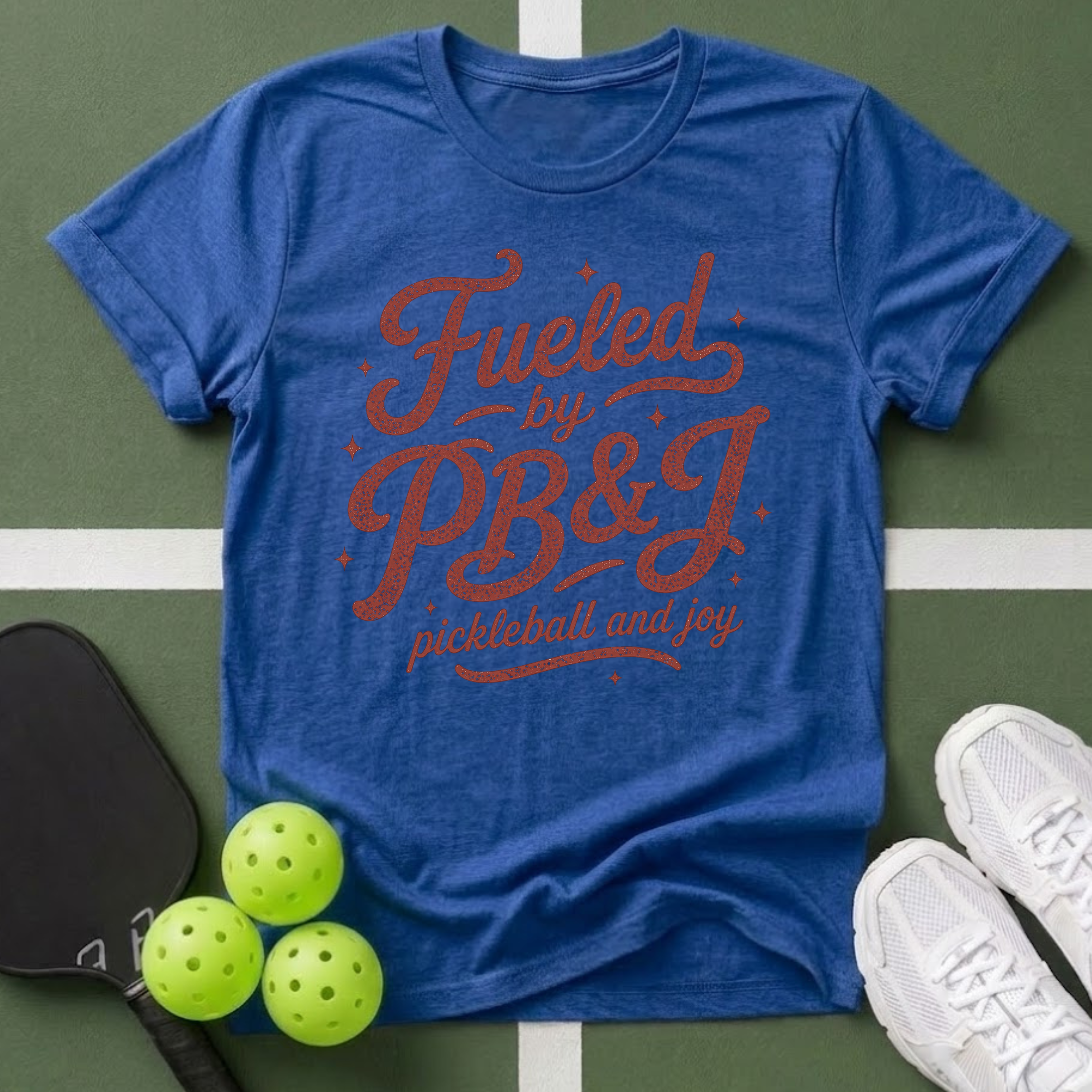 Fueled by PB&J Pickleball T-Shirt