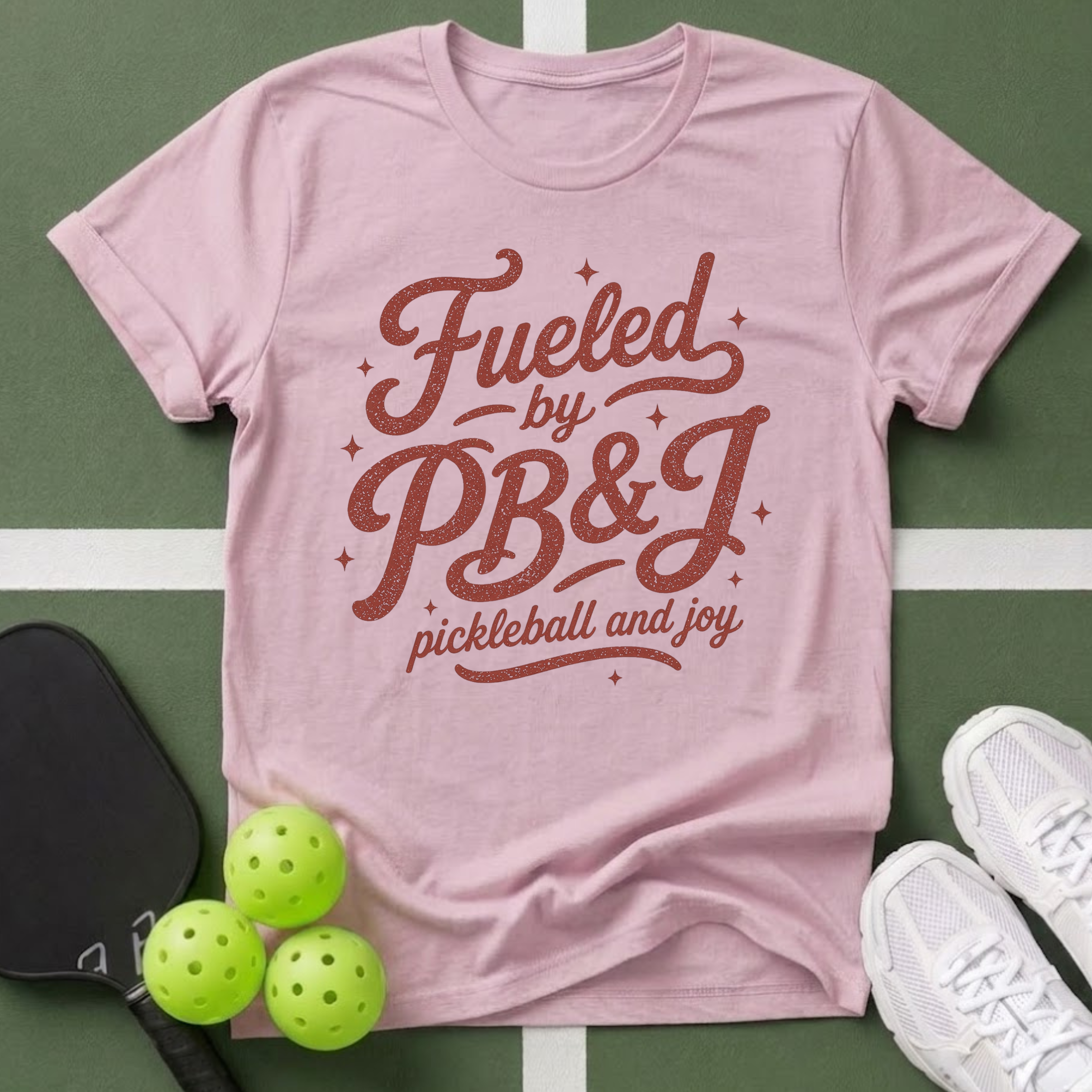 Fueled by PB&J Pickleball T-Shirt