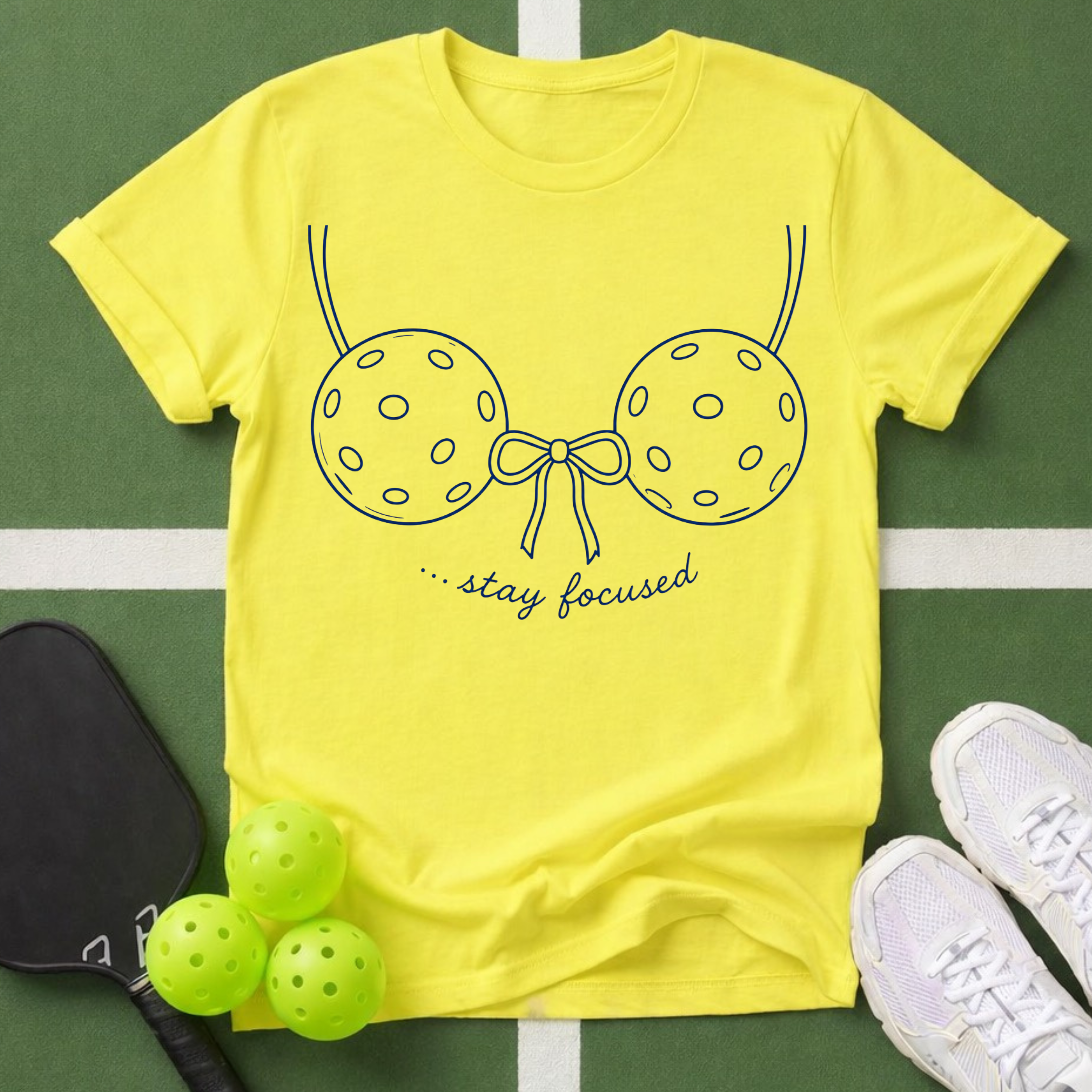 Stay Focused Bikini T-Shirt