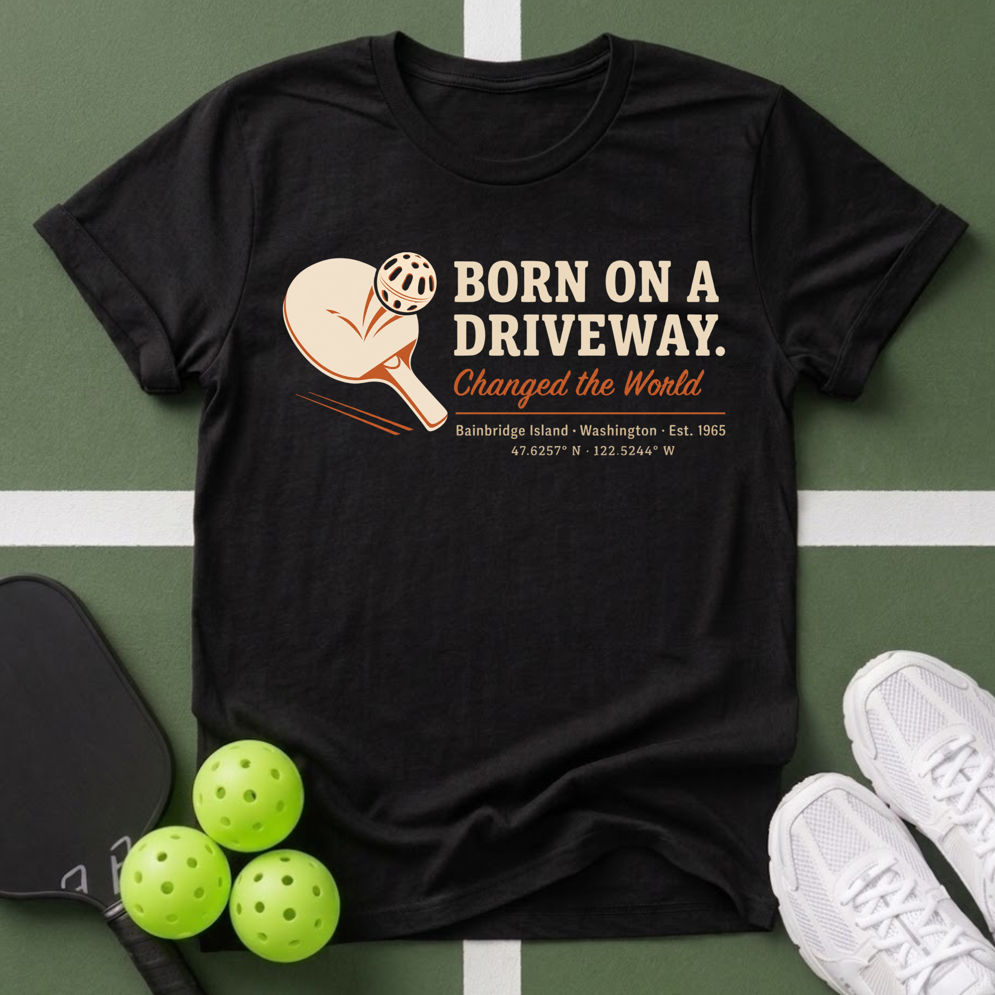 Born On A Driveway T-Shirt