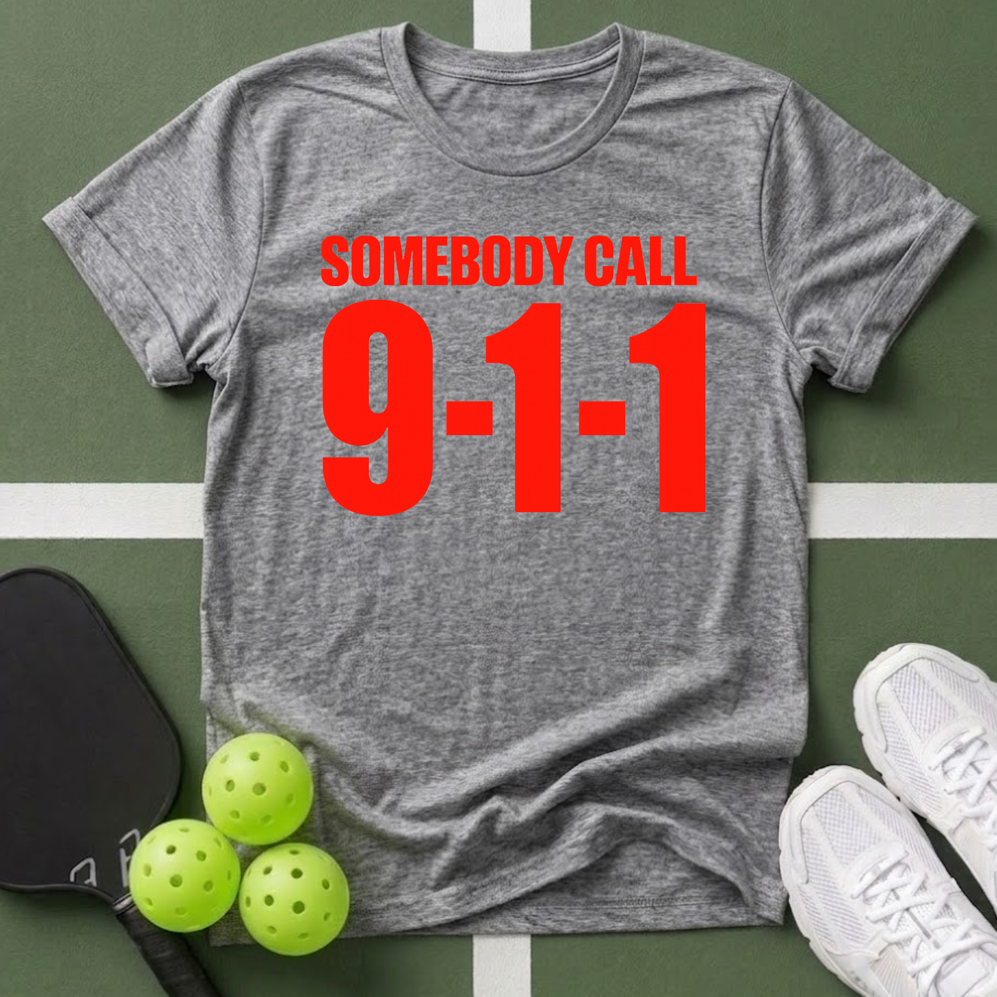 Somebody Call 9-1-1 T-Shirt