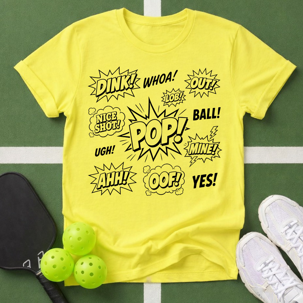 A Bang! POP! Dink! Sound Effects T-Shirt