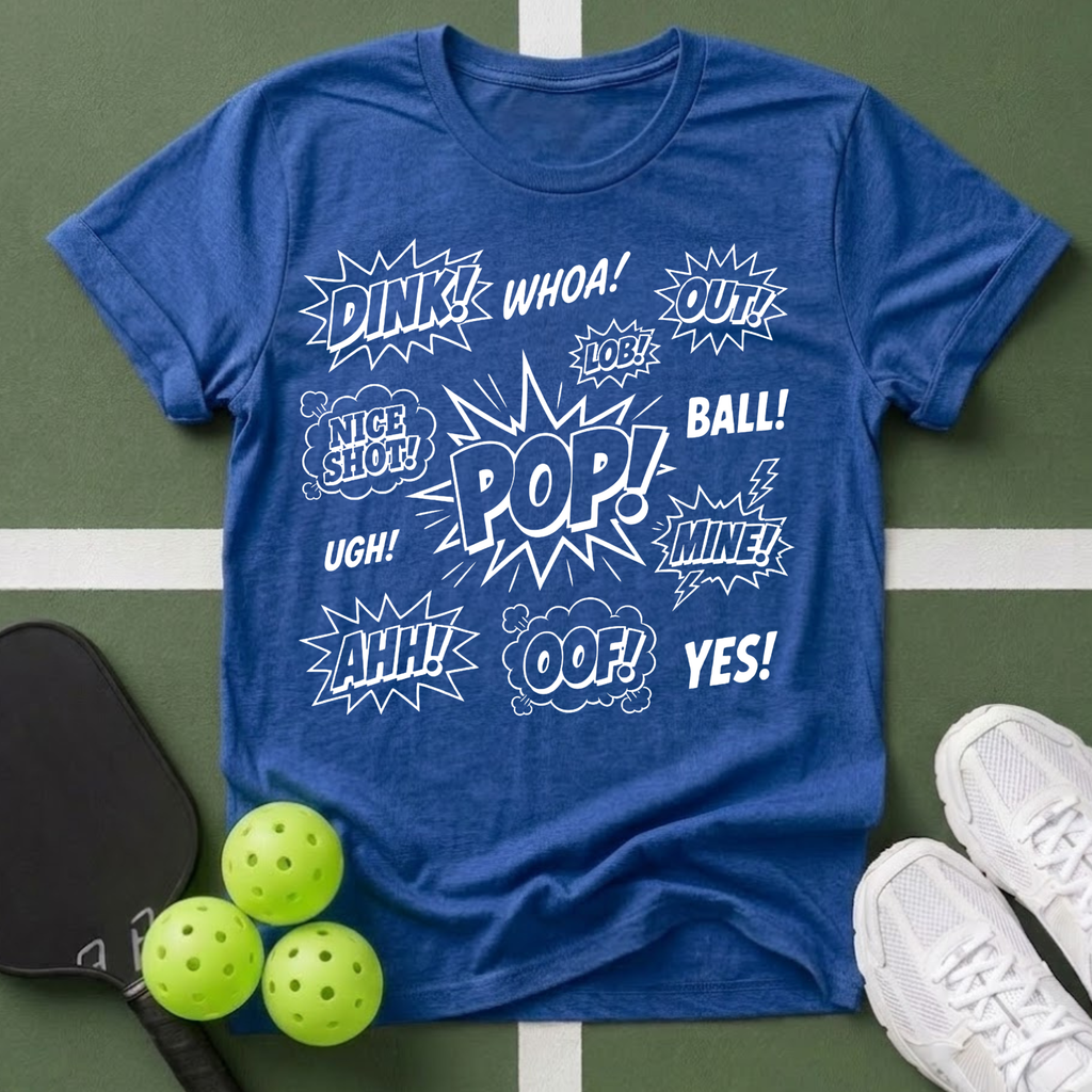 A Bang! POP! Dink! Sound Effects T-Shirt