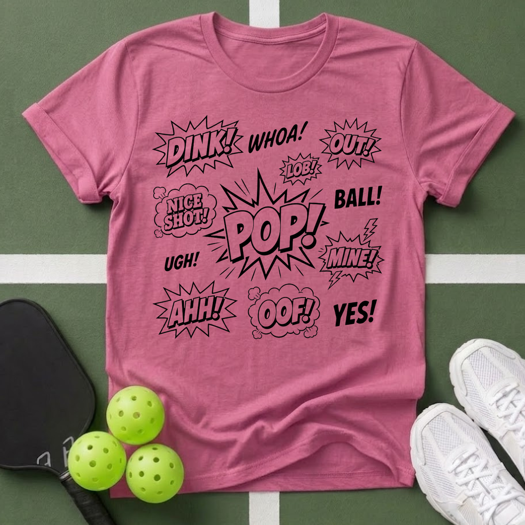 A Bang! POP! Dink! Sound Effects T-Shirt