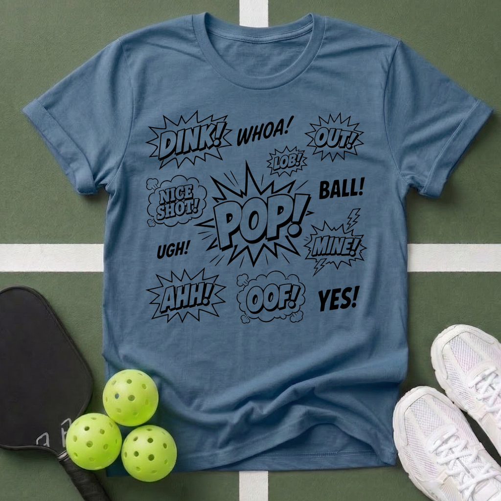 A Bang! POP! Dink! Sound Effects T-Shirt