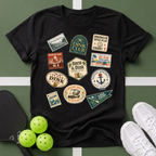 Vintage Travel Sticker T-Shirt