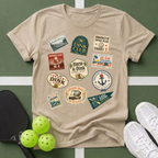 Vintage Travel Sticker T-Shirt