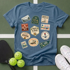 Vintage Travel Sticker T-Shirt