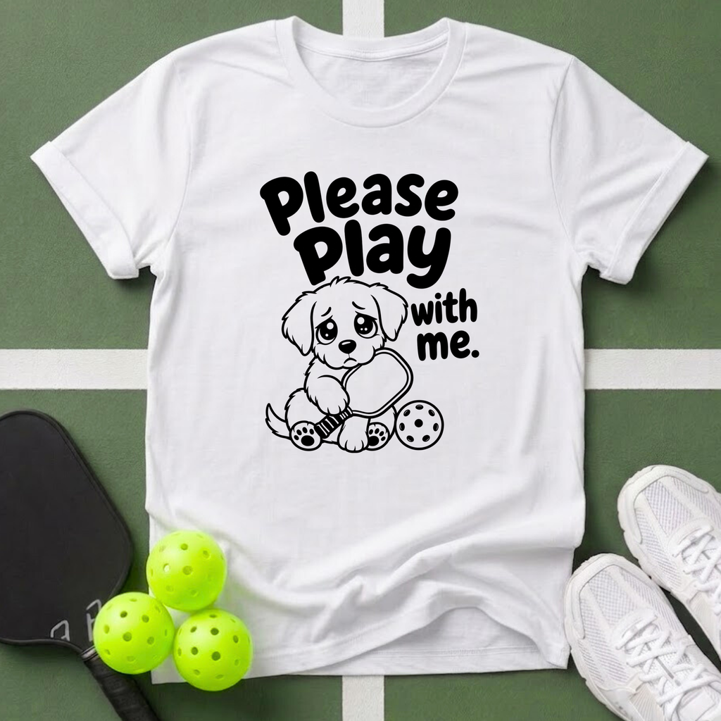 Please Play With Me Puppy T-Shirt