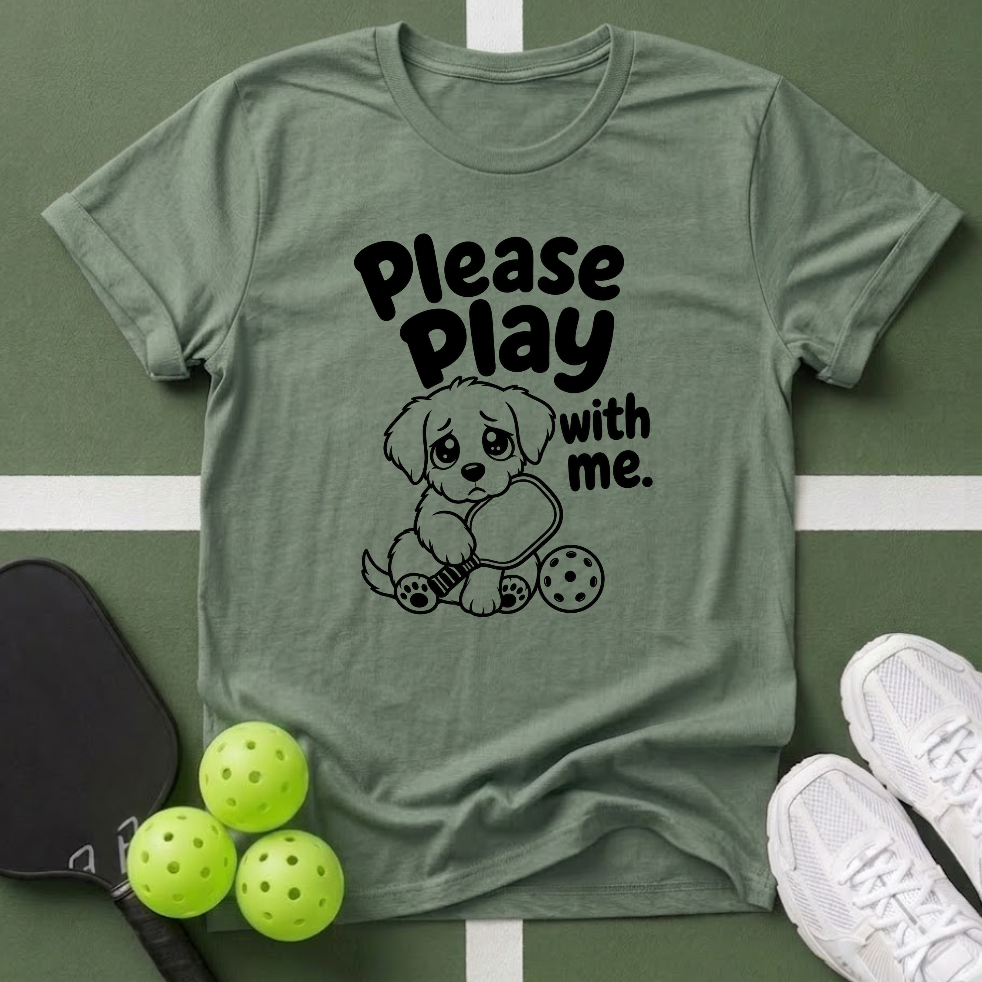 Please Play With Me Puppy T-Shirt