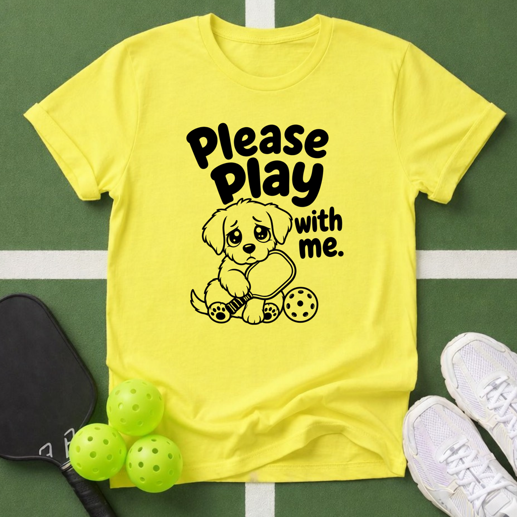 Please Play With Me Puppy T-Shirt