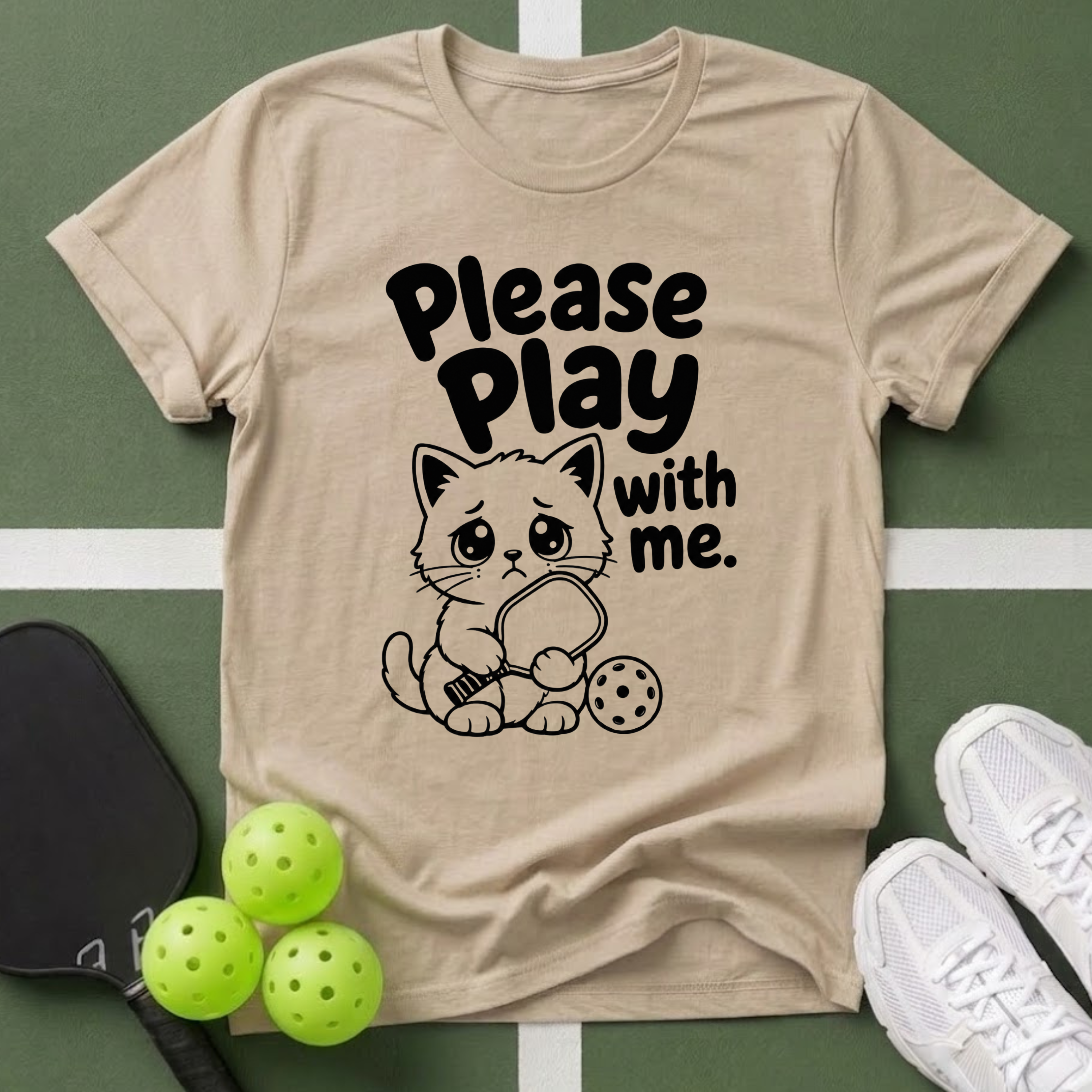 Please Play With Me Cat T-Shirt