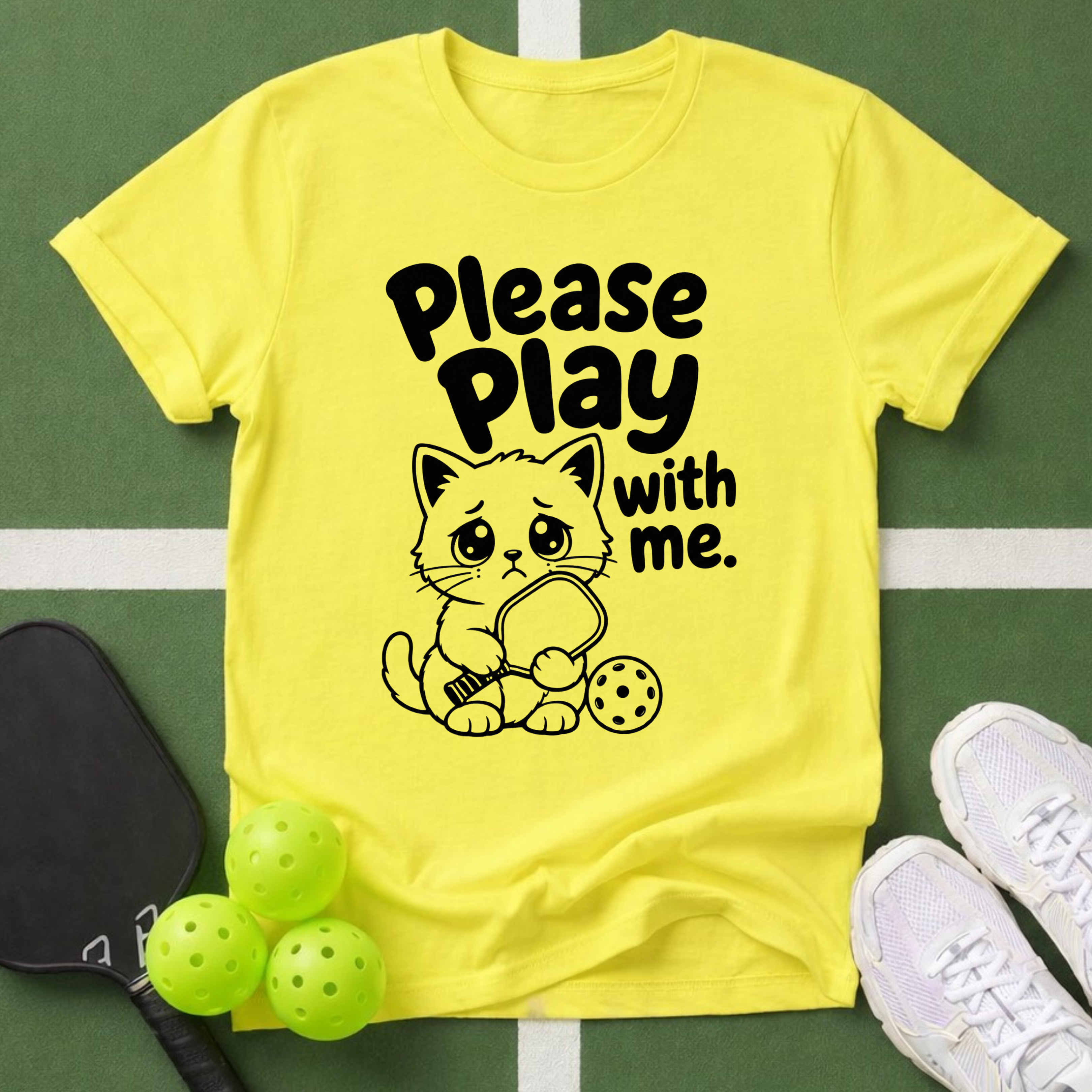 Please Play With Me Cat T-Shirt