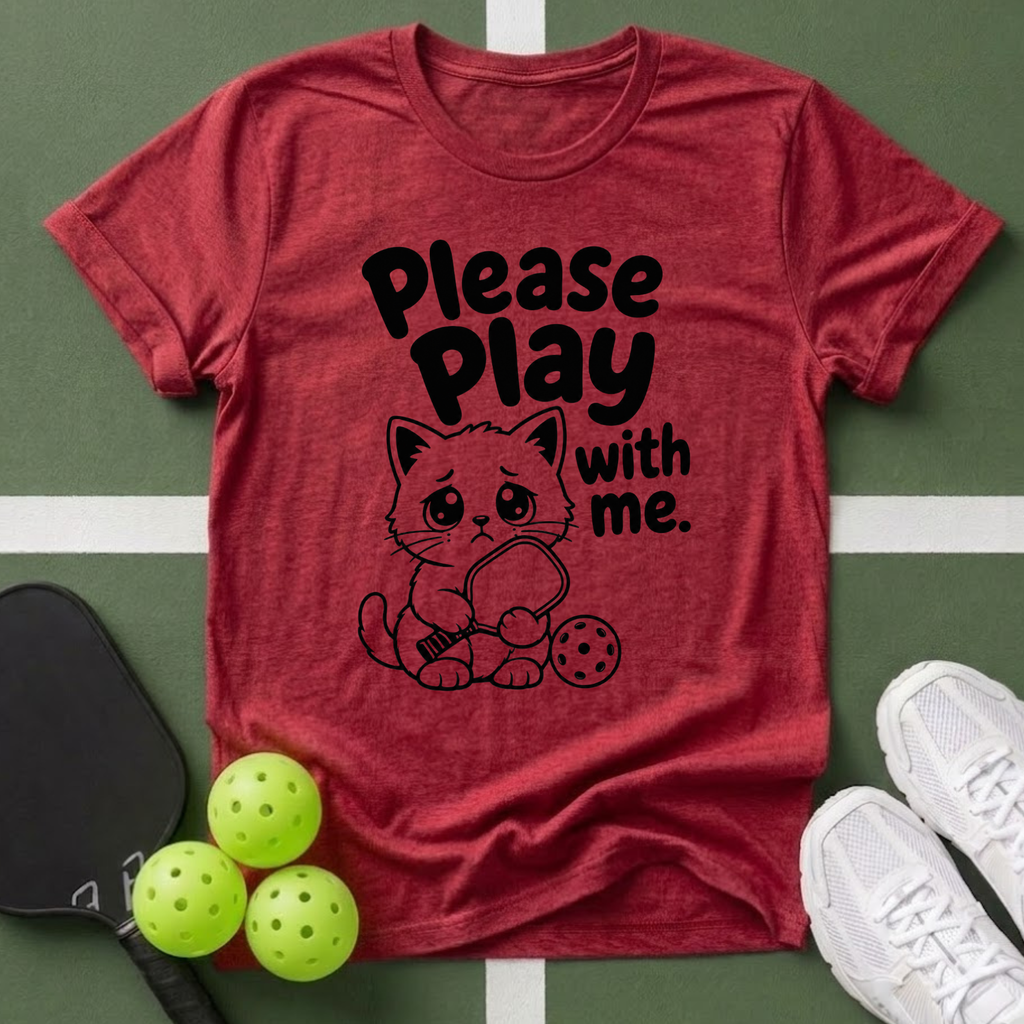 Please Play With Me Cat T-Shirt