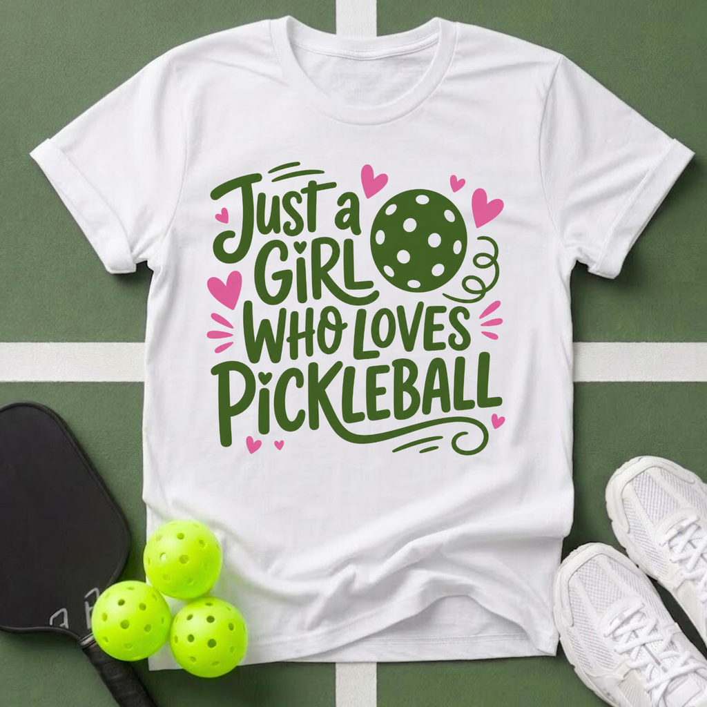 Just a Girl Who Loves Pickleball T-Shirt