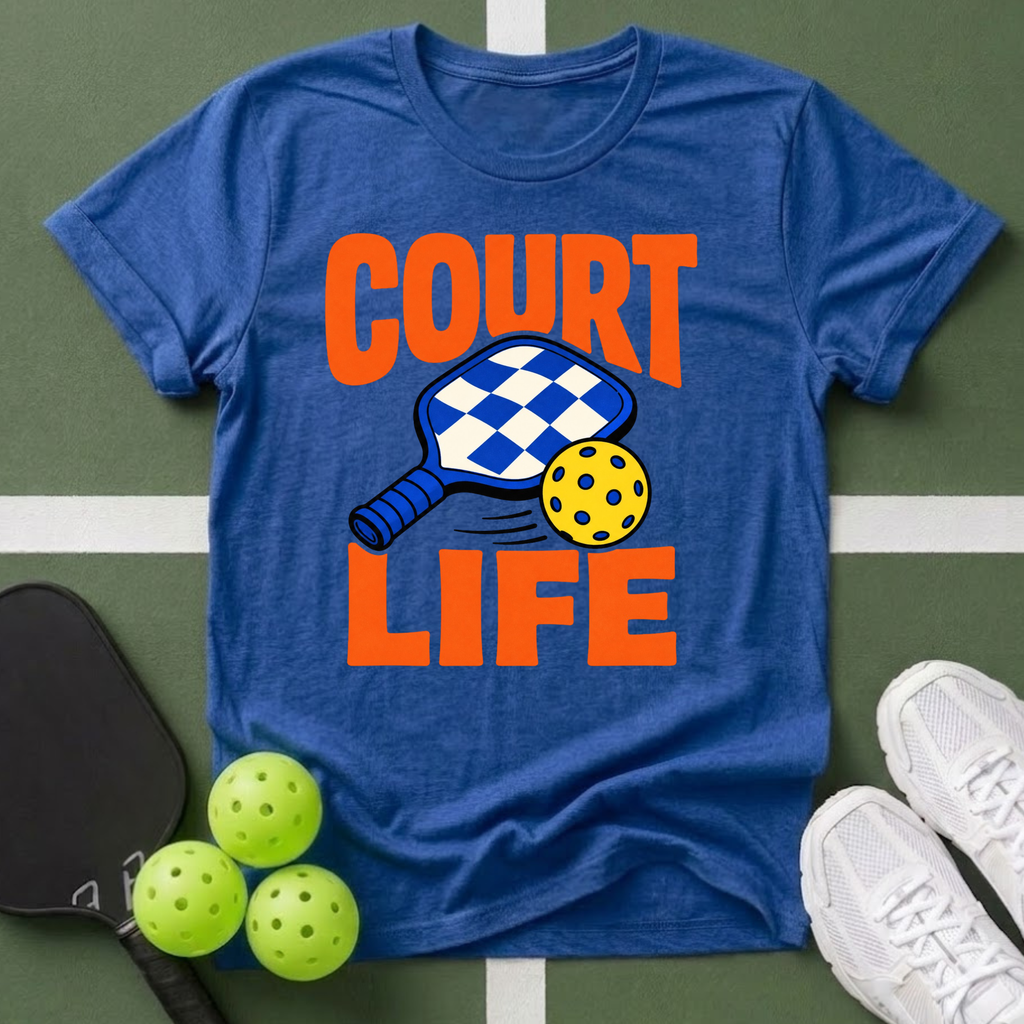 Court Life Pickleball T-Shirt