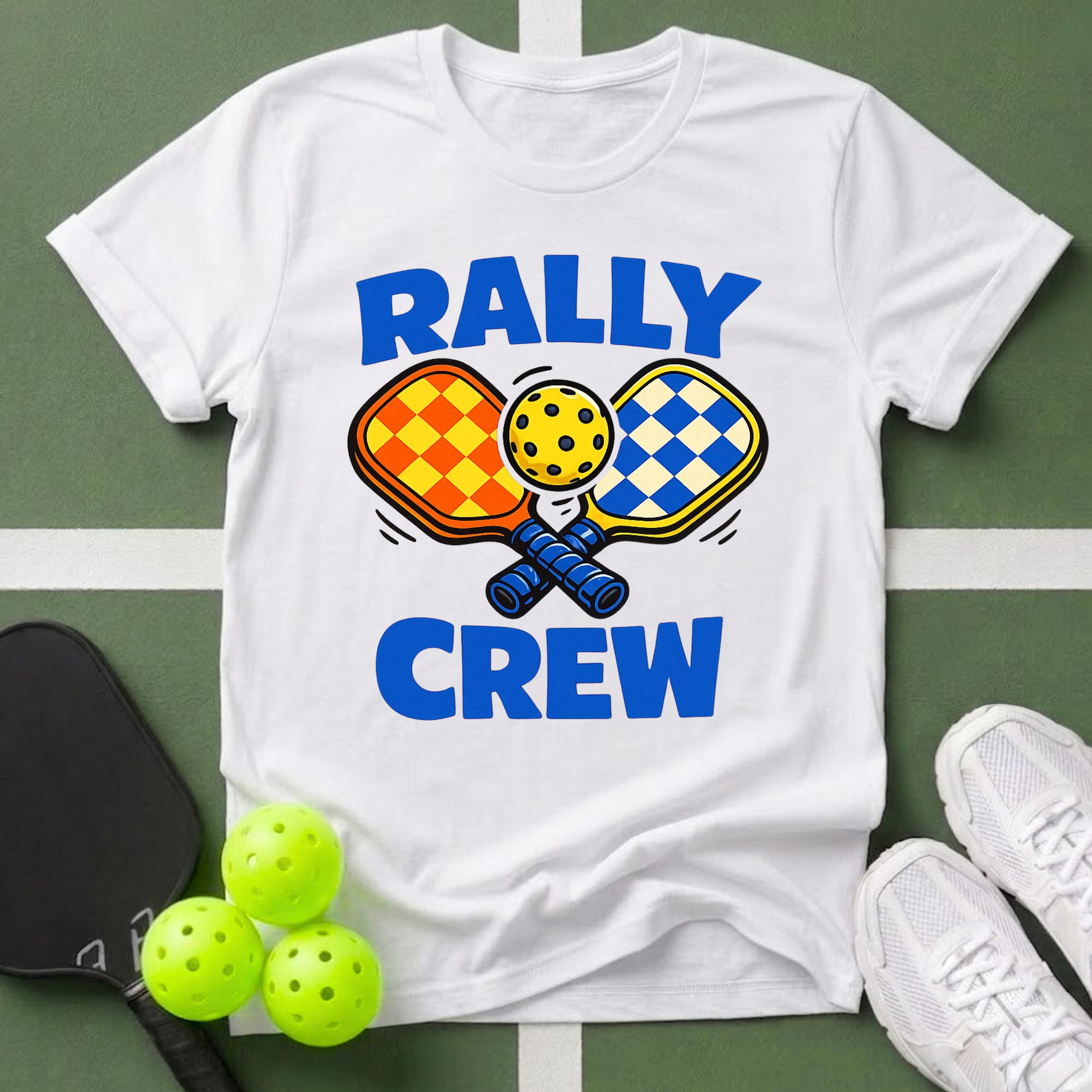 Rally Crew Pickleball T-Shirt