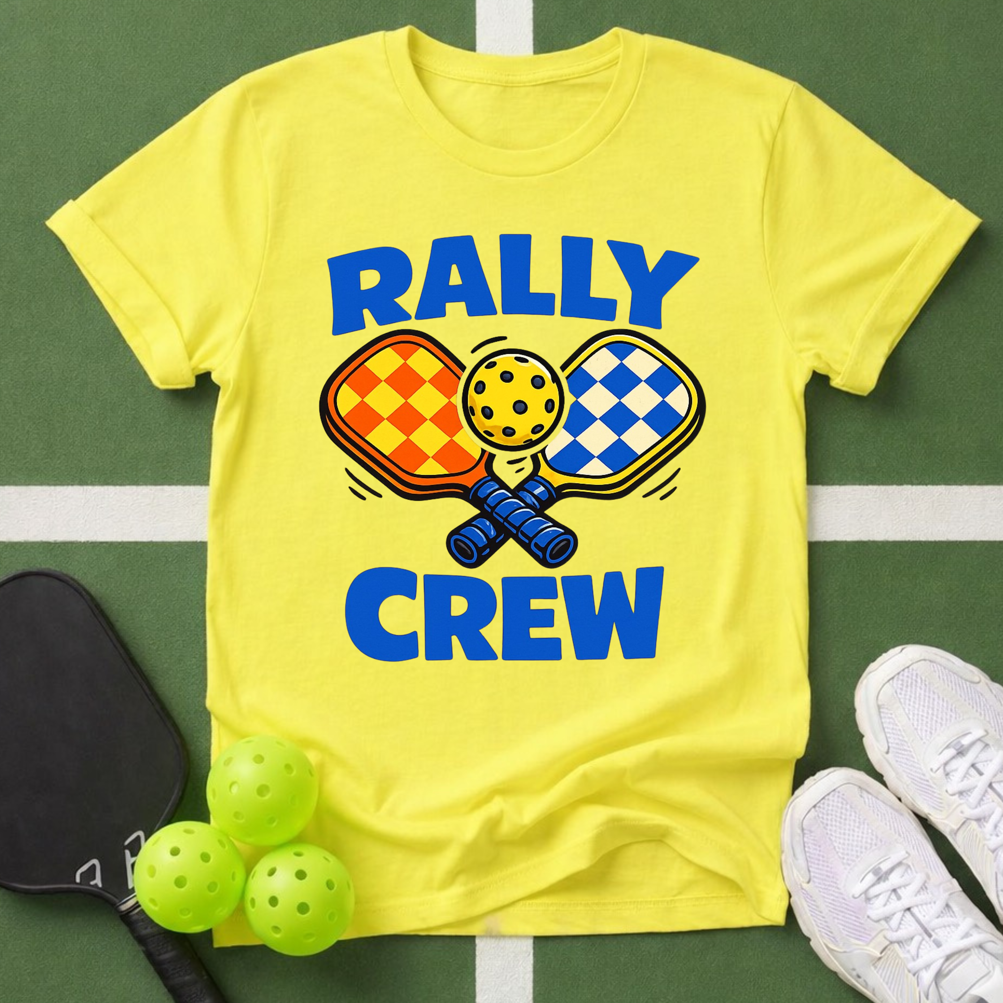 Rally Crew Pickleball T-Shirt