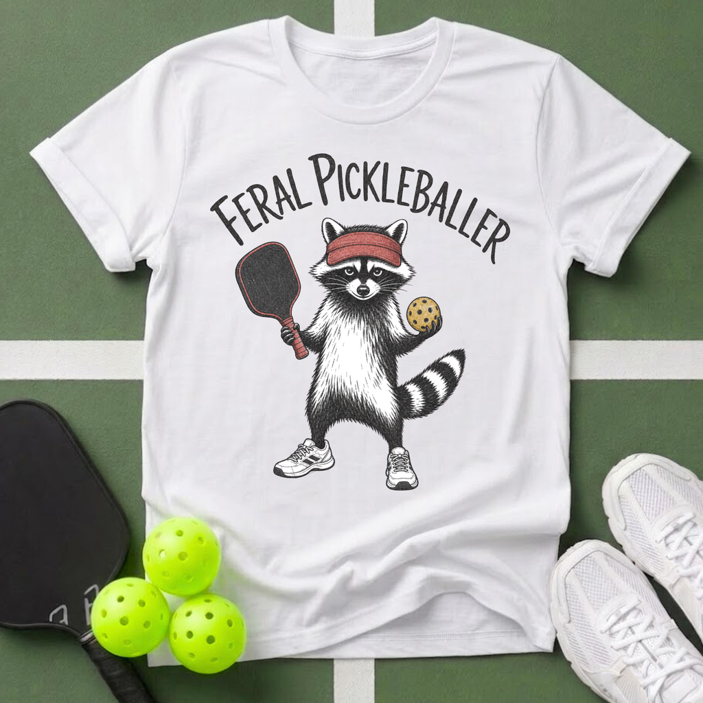 A Feral Pickleballer T-Shirt