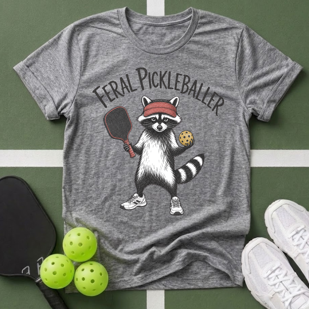 A Feral Pickleballer T-Shirt
