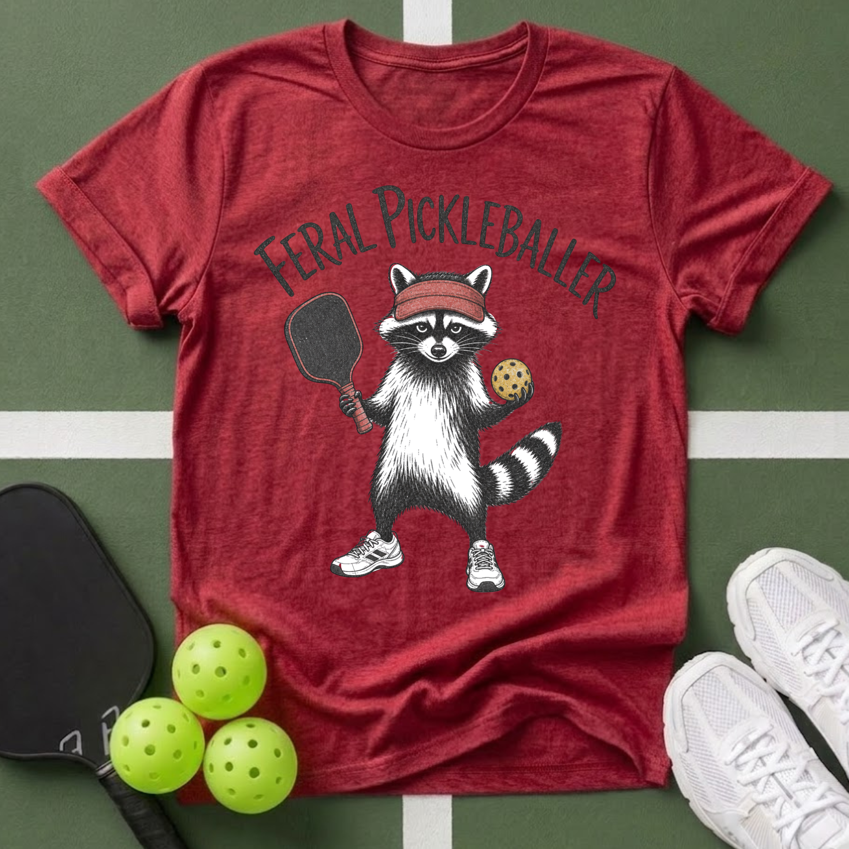 A Feral Pickleballer T-Shirt
