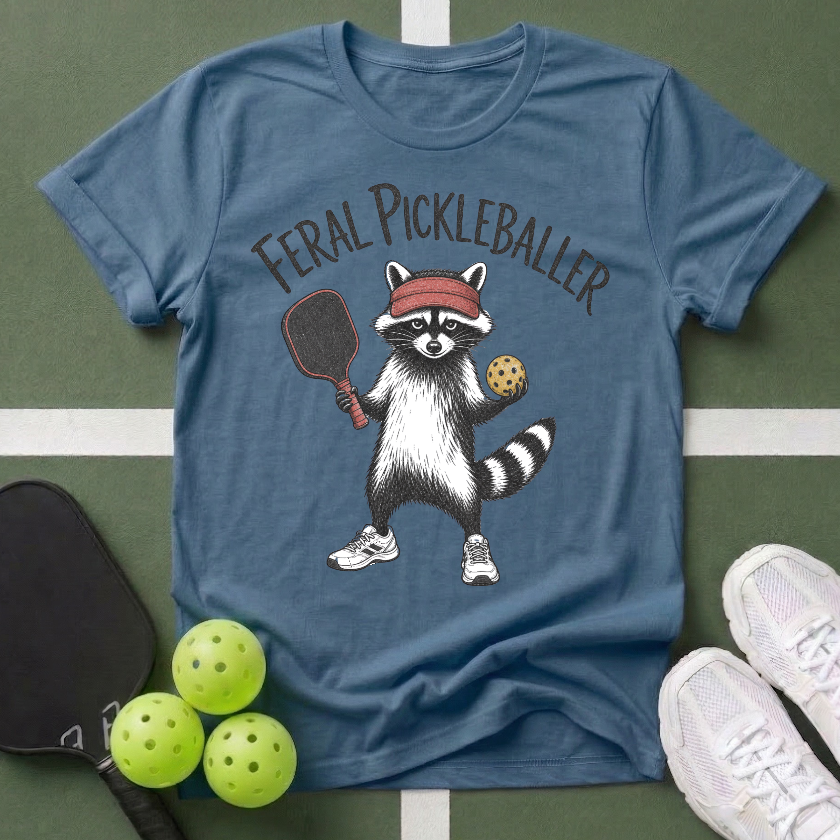A Feral Pickleballer T-Shirt