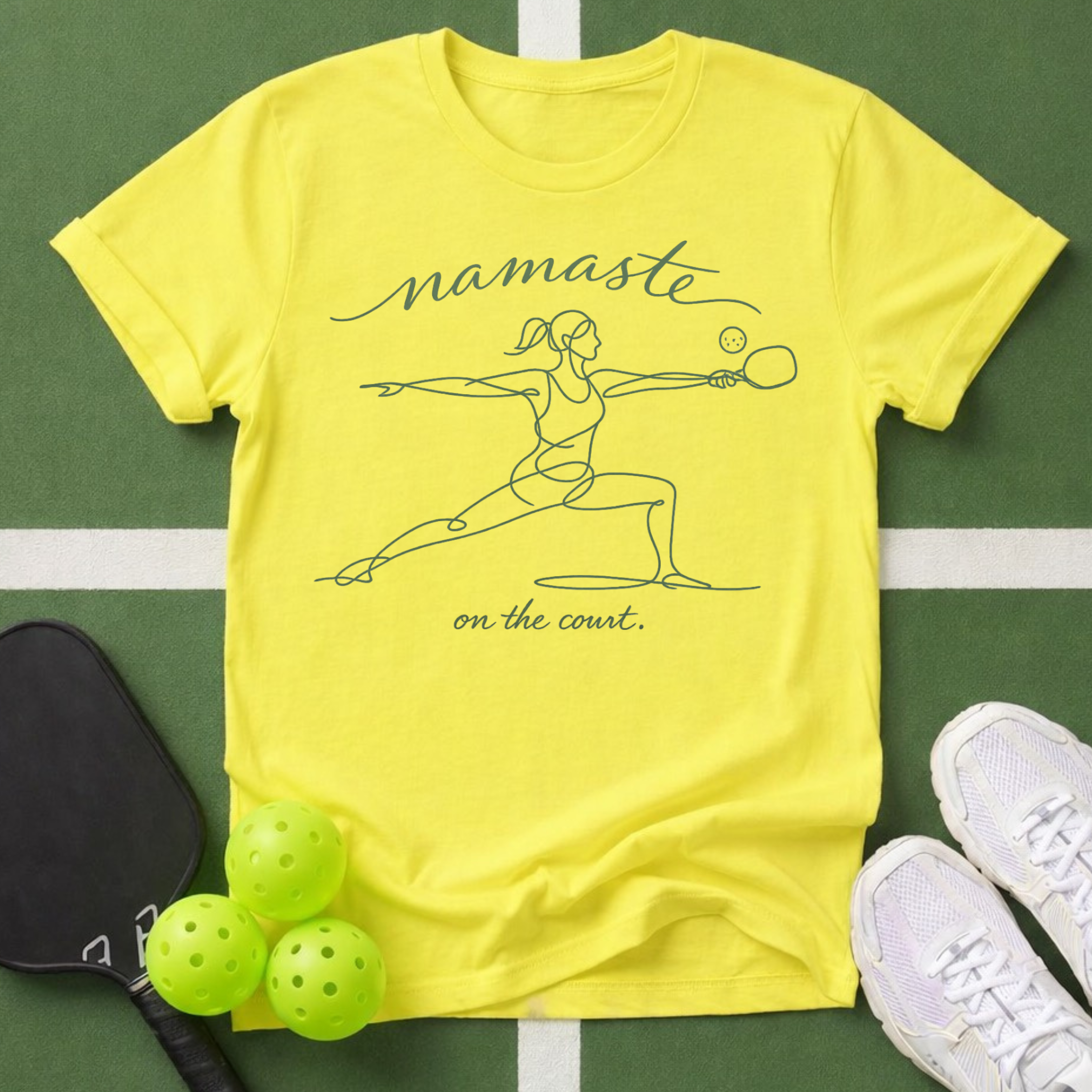 A Namaste on the Court