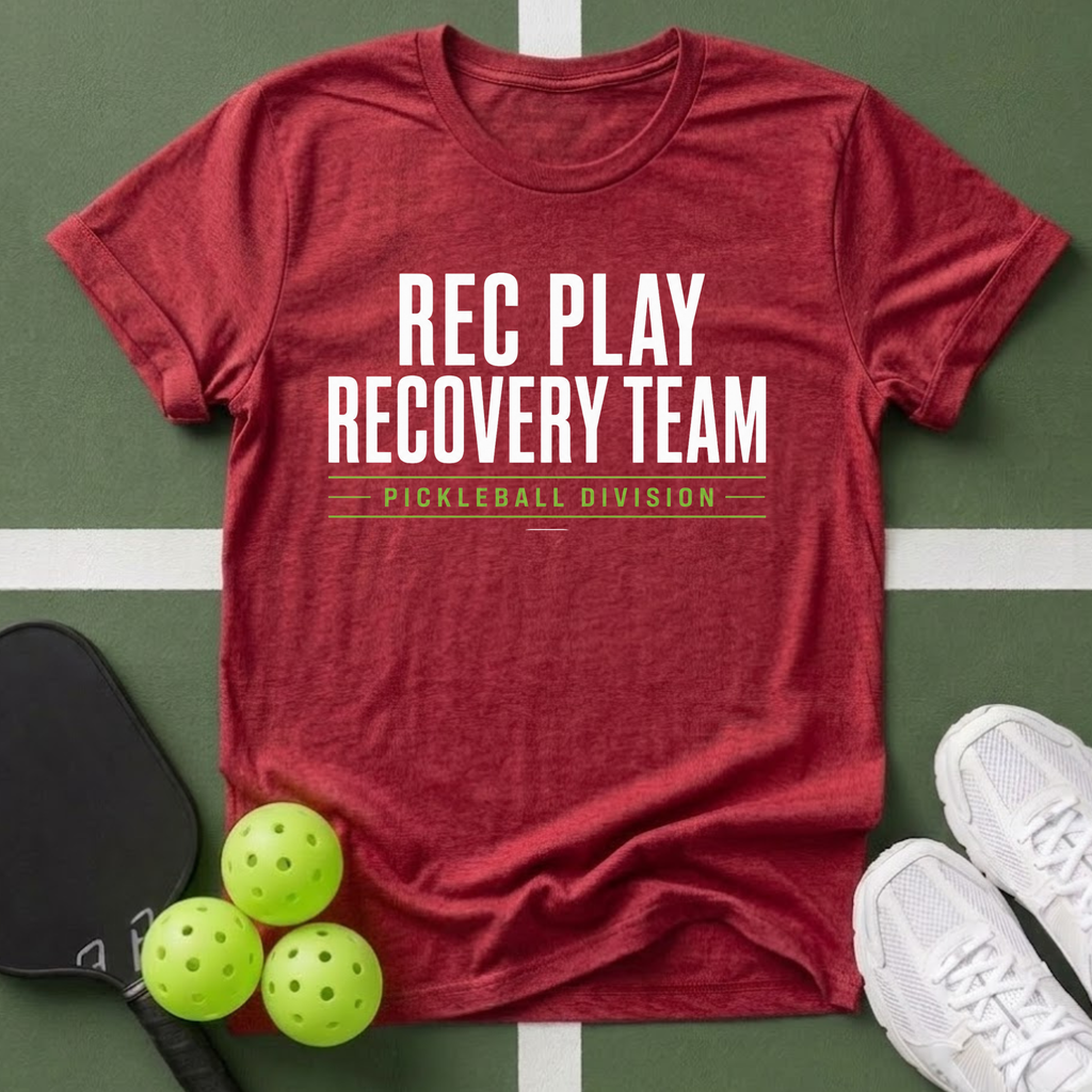 Rec Play Recovery Team Pickleball T-Shirt