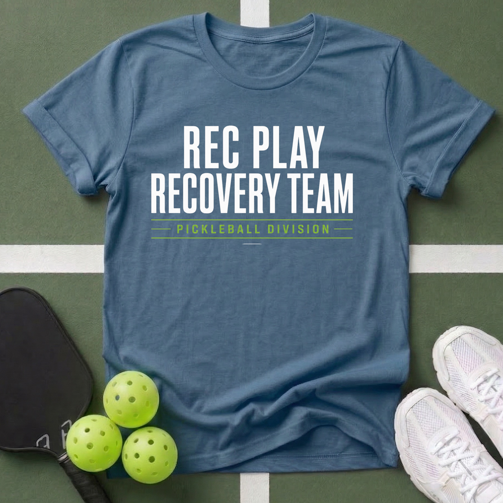 Rec Play Recovery Team Pickleball T-Shirt