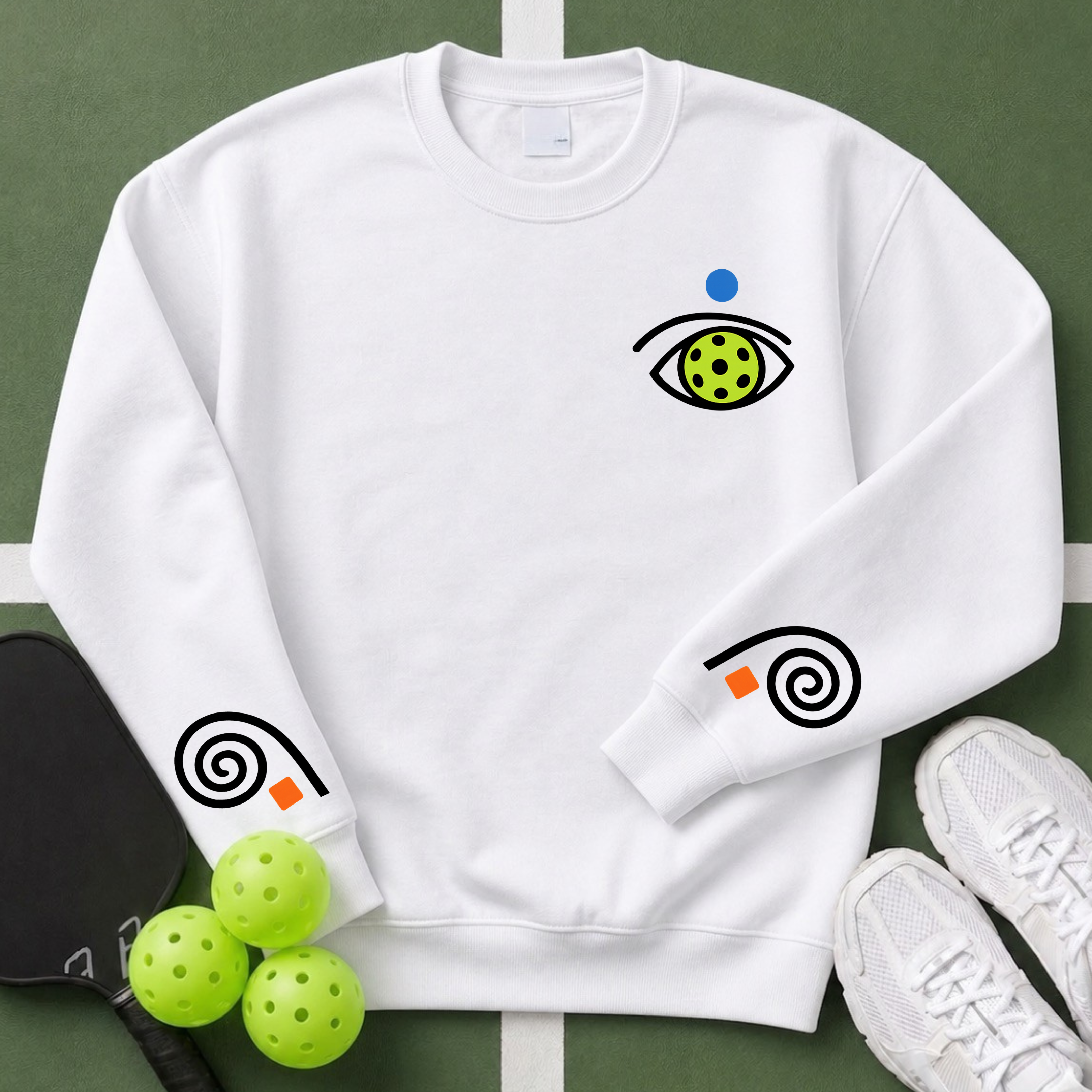 A Abstract "Identity" Sweatshirt