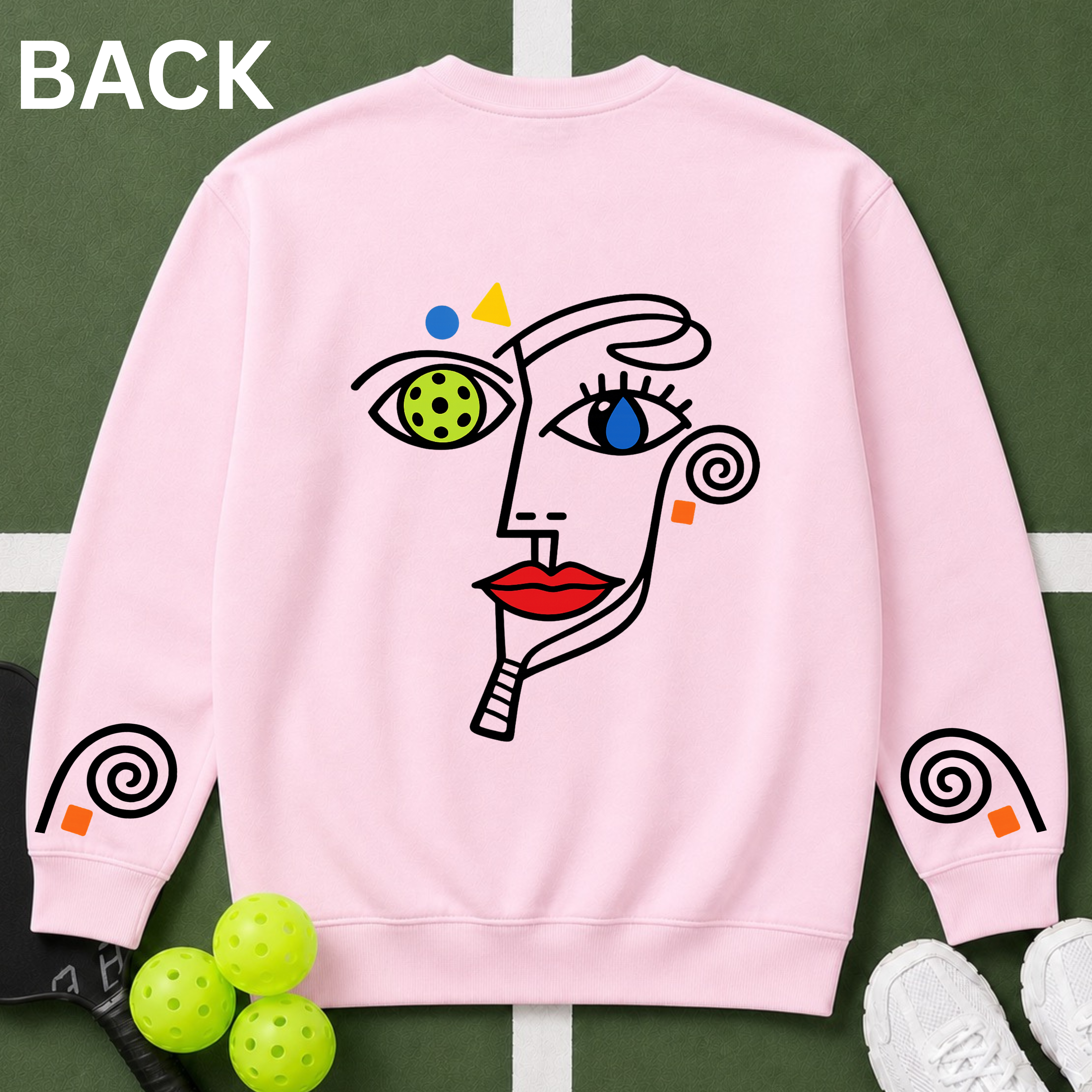 A Abstract "Identity" Sweatshirt