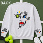 A Abstract "Identity" Sweatshirt